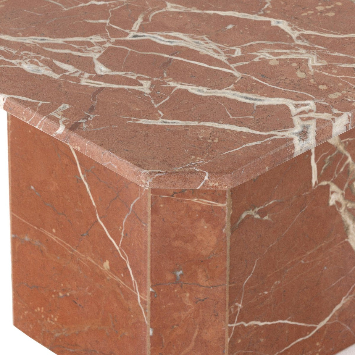 Edina Coffee Table-Big Table - Rusty Marble