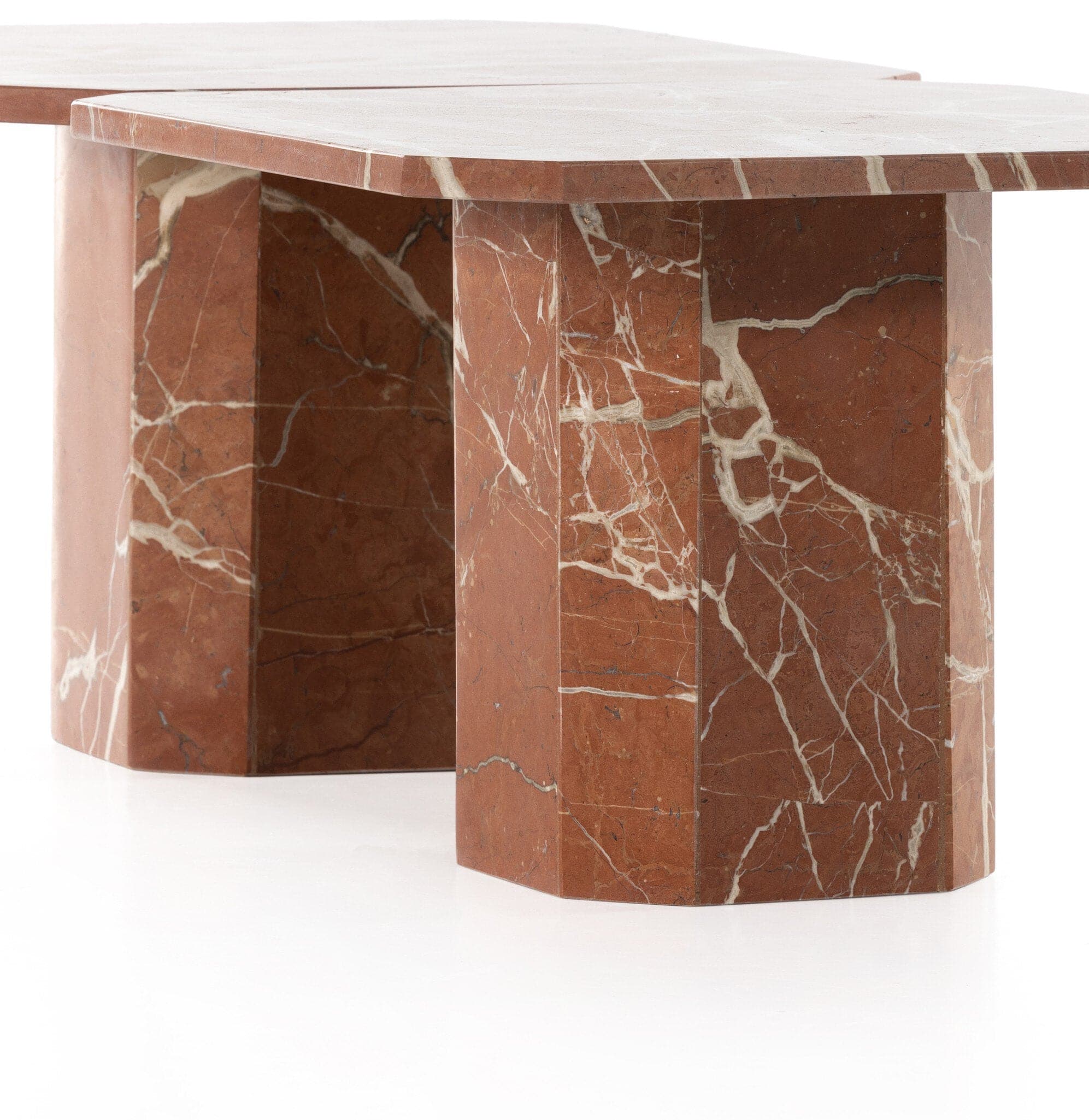 Edina Coffee Table-Small Tables - Rusty Marble