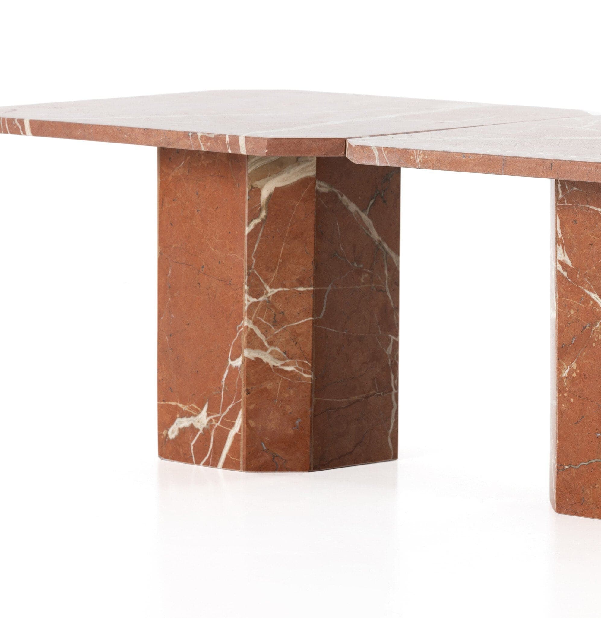 Edina Coffee Table-Small Tables - Rusty Marble