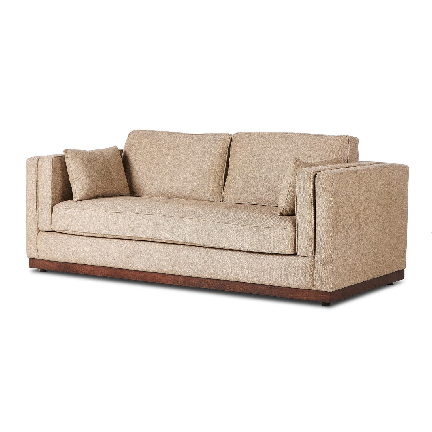 Lawrence Sofa - Quenton Pebble - 87 in