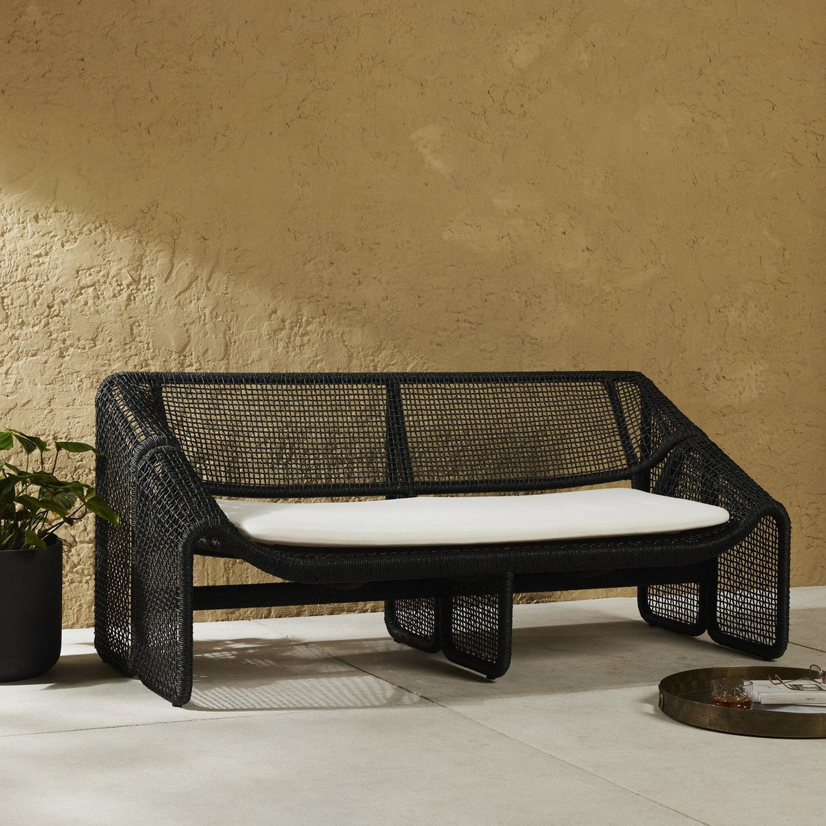 Selma Outdoor Sofa - Venao Ivory