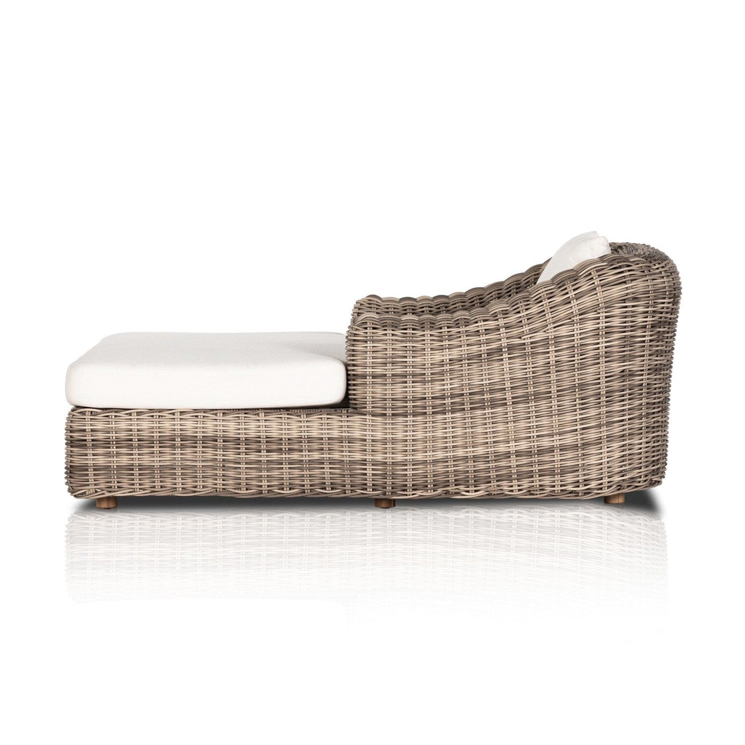 Messina Outdoor Chaise Lounge - Venao Ivory