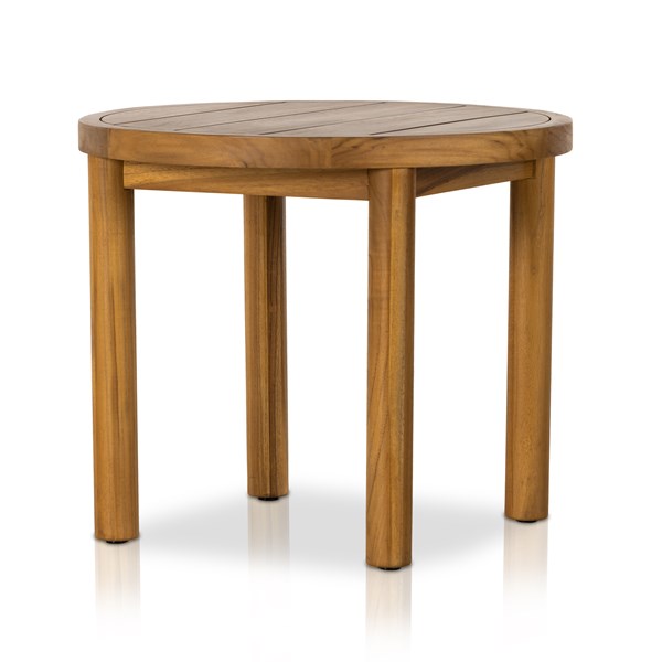 Messina Outdoor End Table-Four Hands-FH-233668-002-Outdoor Side Tables-1-France and Son