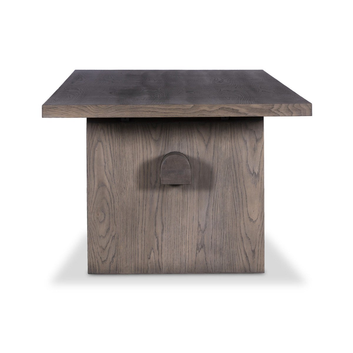 Malmo Dining Table 108" - Aged Natural Oak Veneer