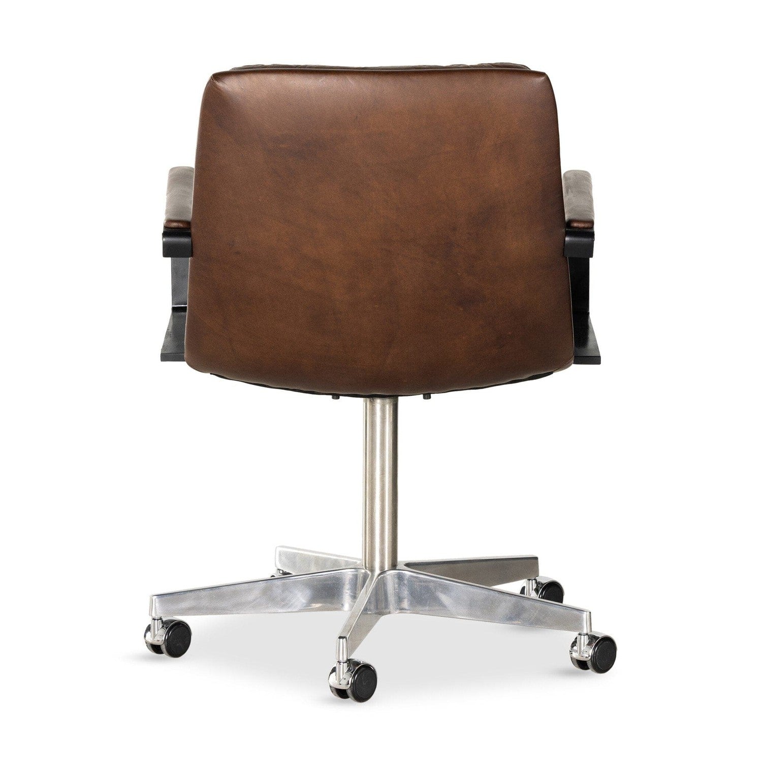 Malibu Arm Desk Chair - Antique Whiskey