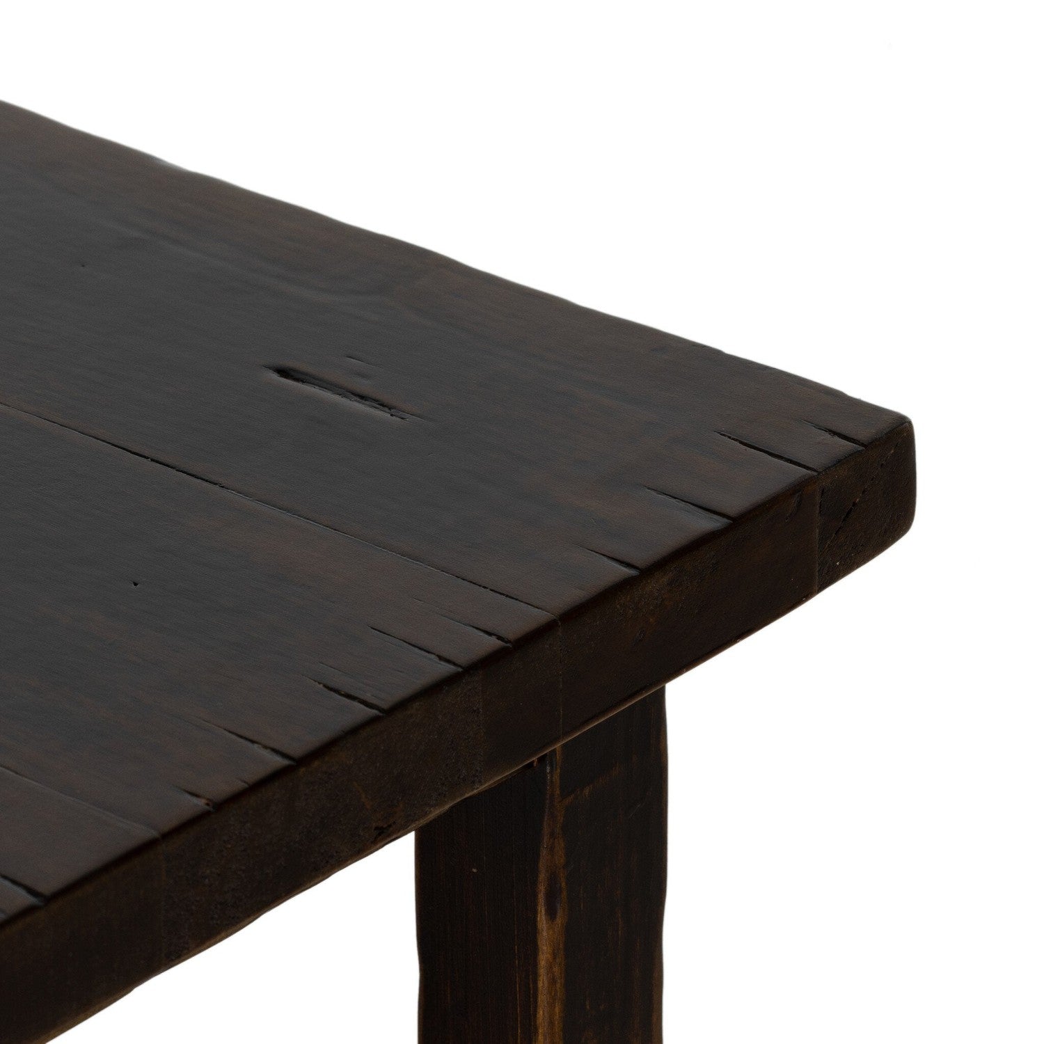 Rinda End Table - Distressed Walnut