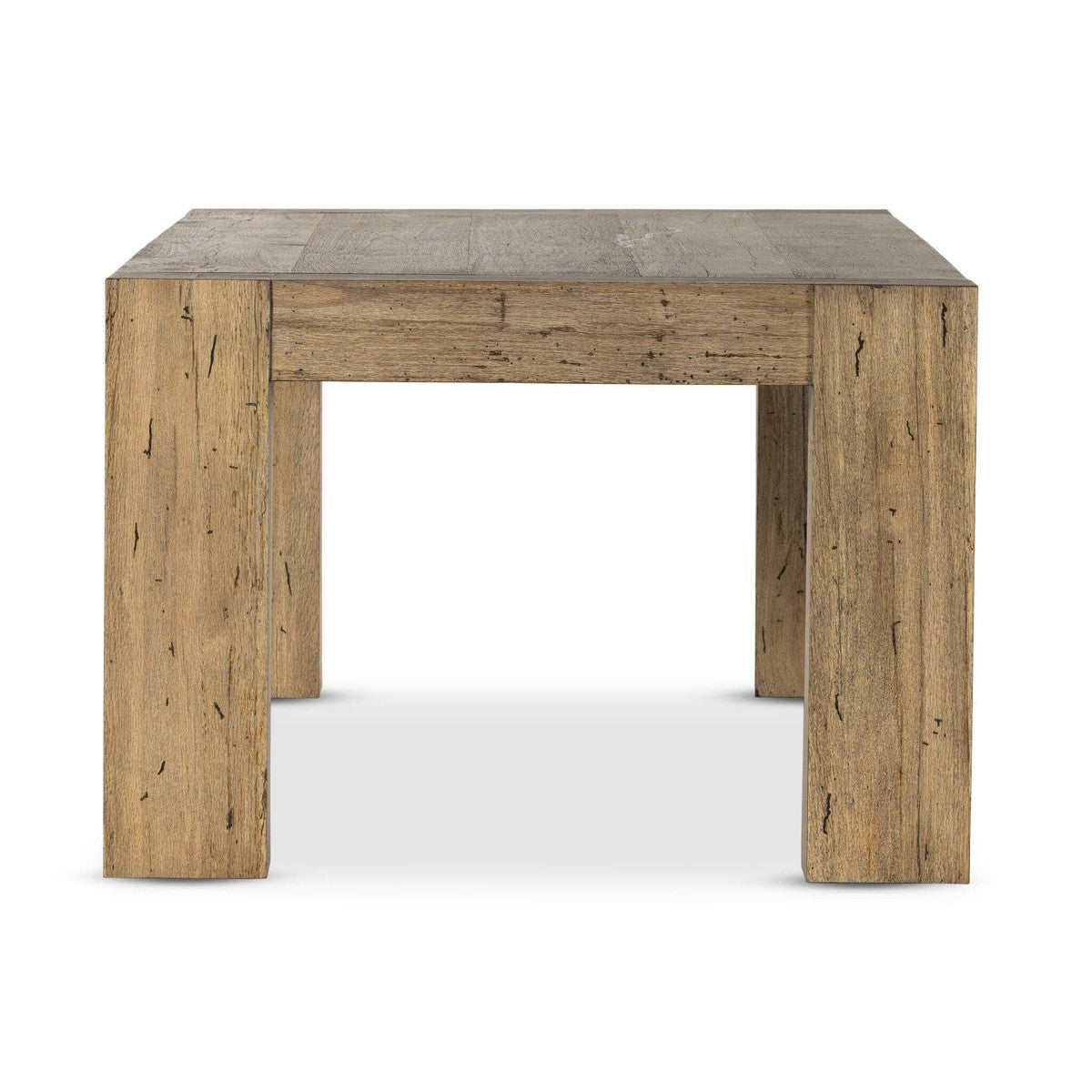 Abaso Dining Table - Rustic Wormwood Oak