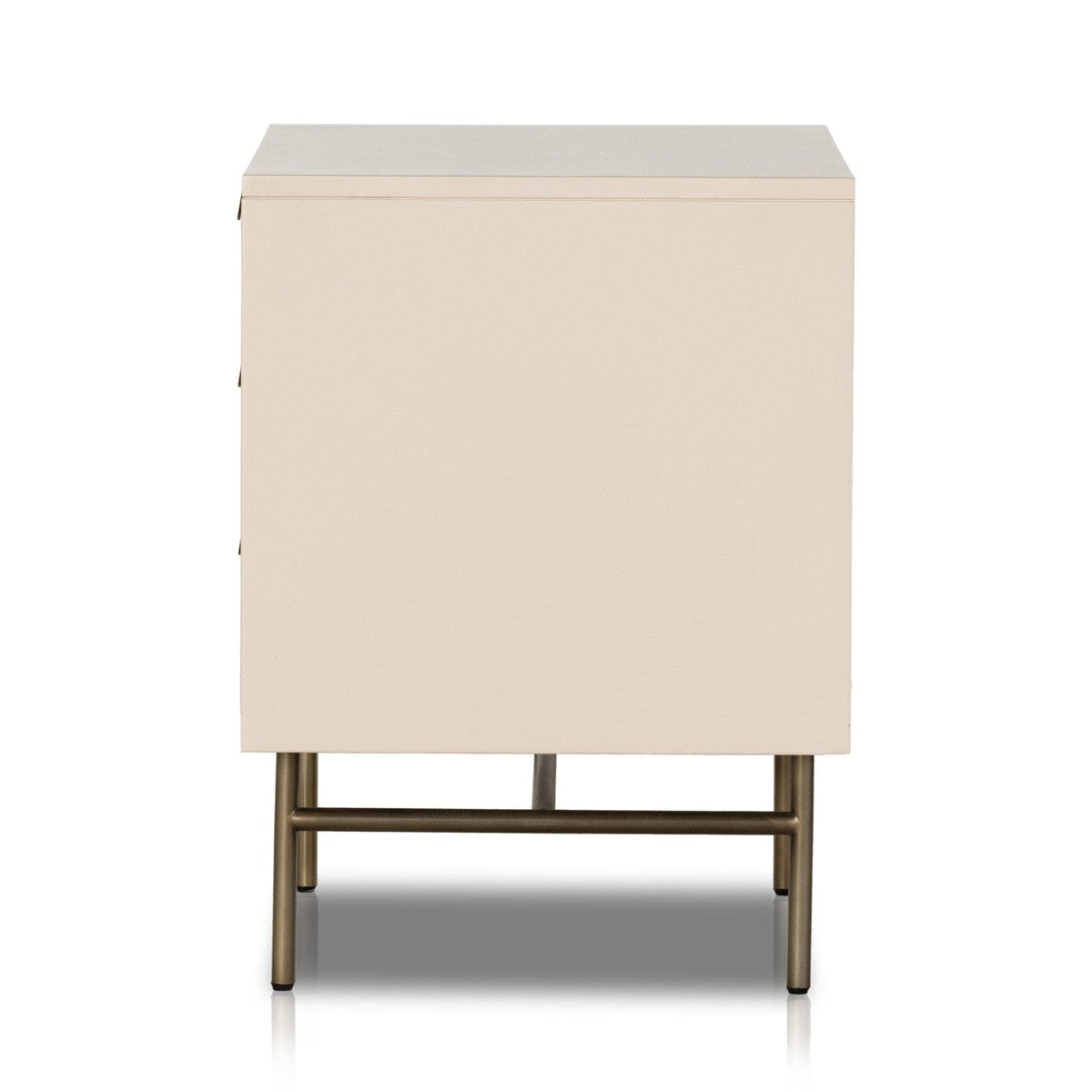 Luella Large Nightstand - Matte Alabaster