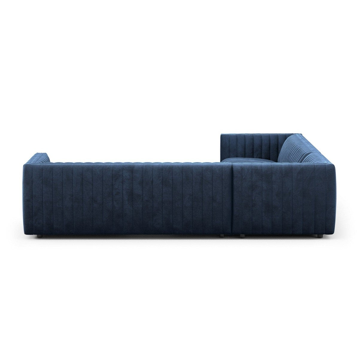 Augustine 3-Piece Sectional - Sapphire Navy