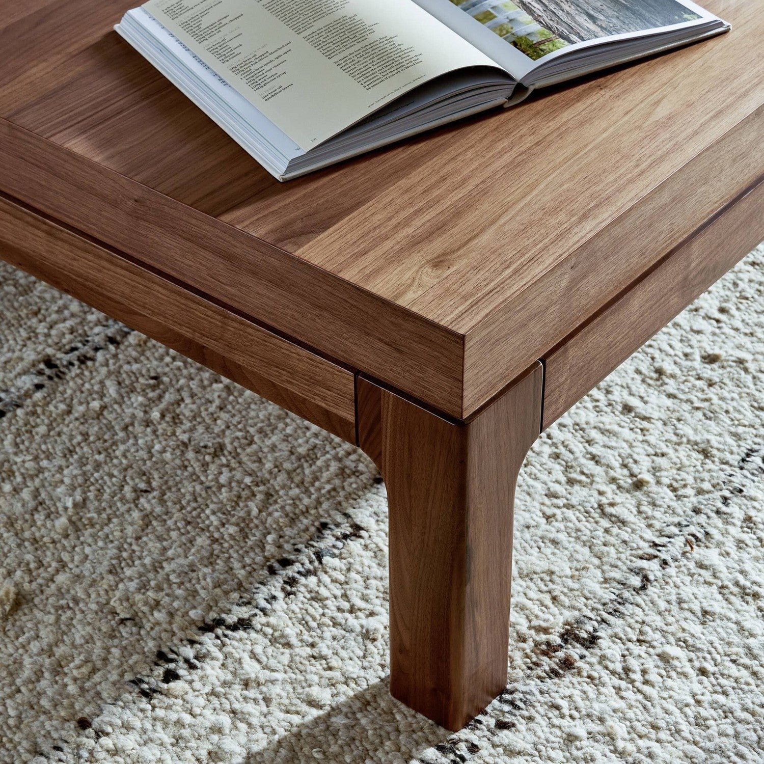 Arturo Coffee Table - Natural Walnut Veneer