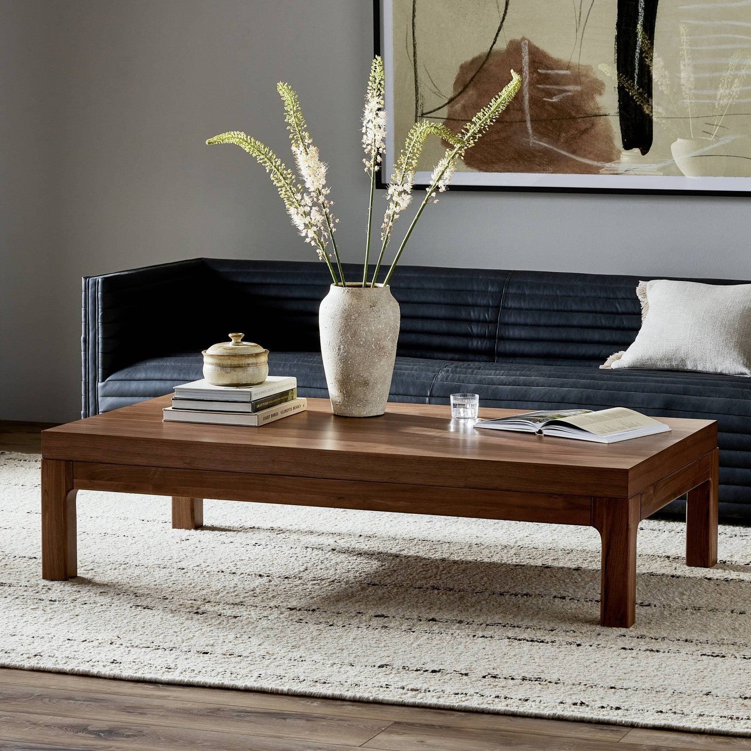 Arturo Coffee Table - Natural Walnut Veneer