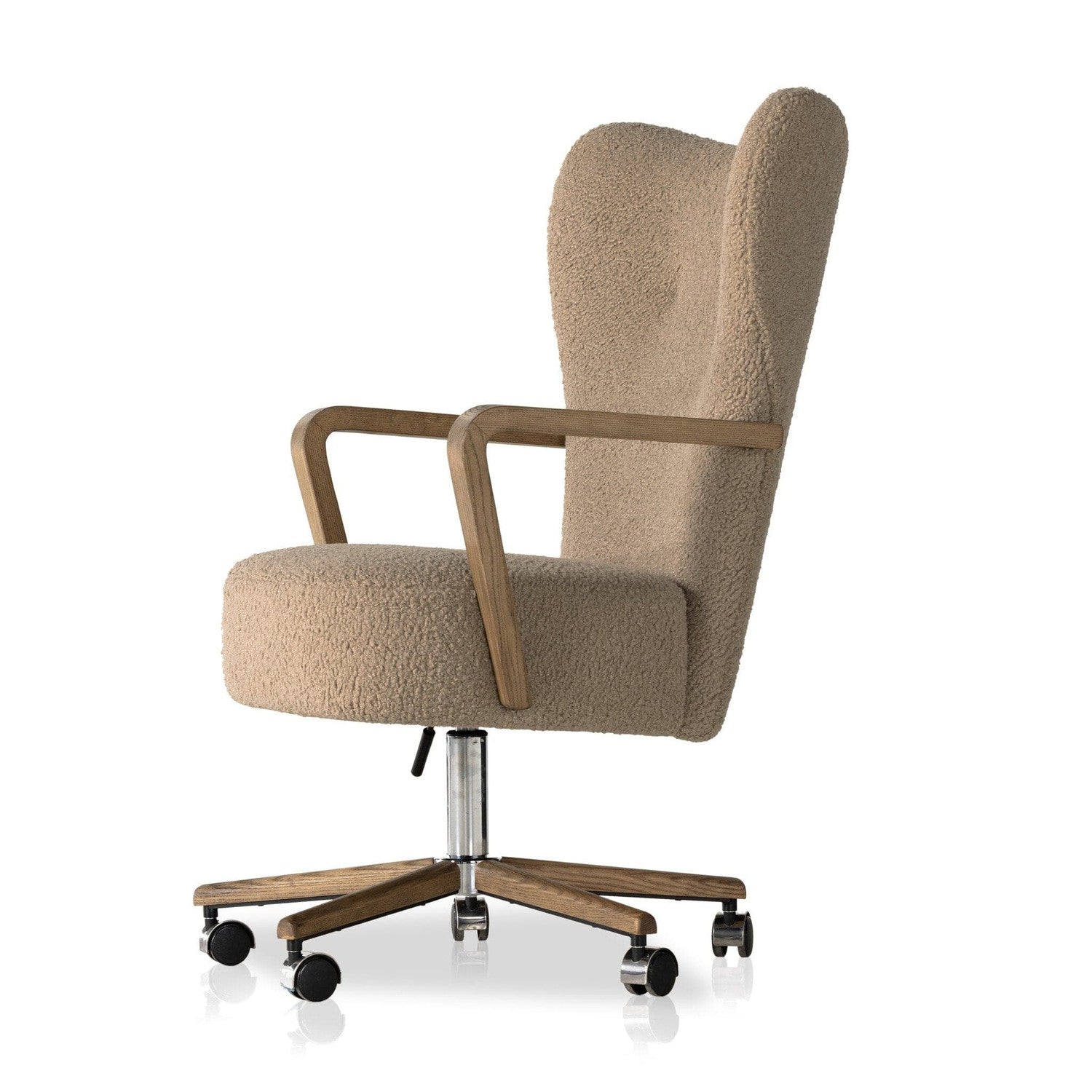 Melrose Desk Chair - Sheepskin Camel