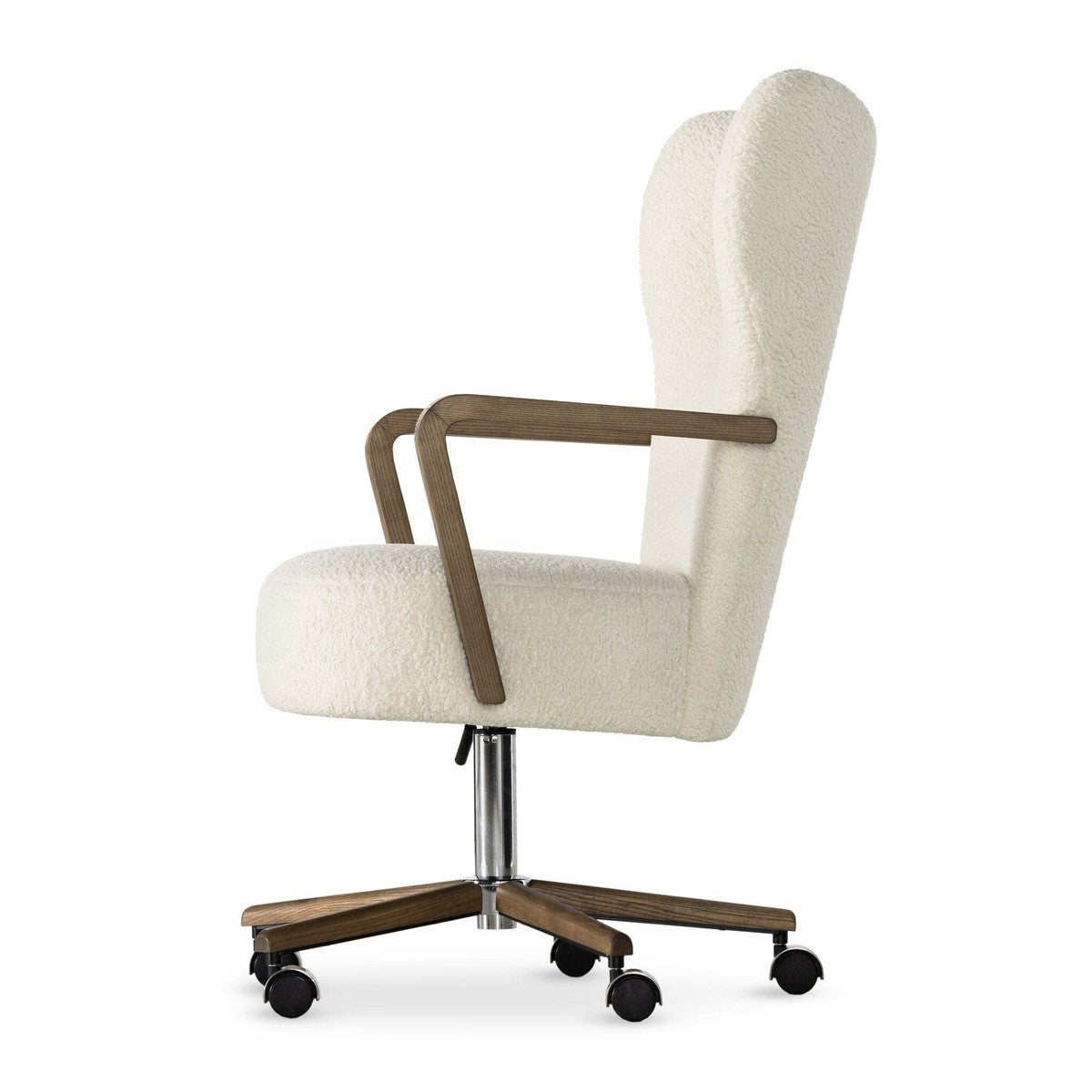 Melrose Desk Chair - Sheepskin Natural