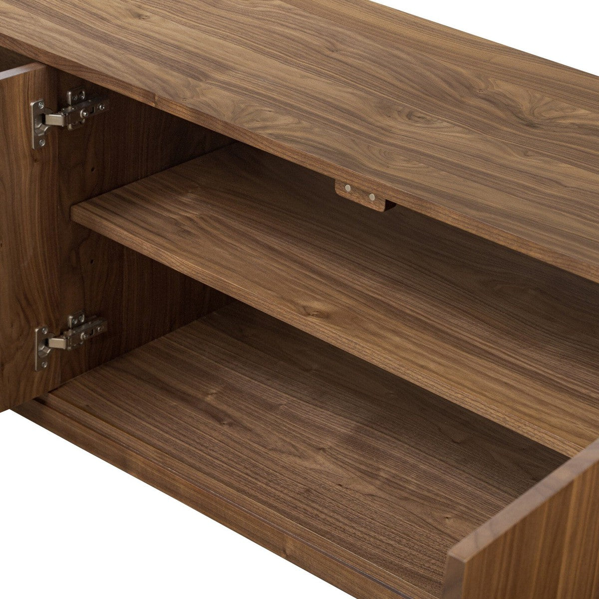 Arturo Media Console - Natural Walnut Veneer