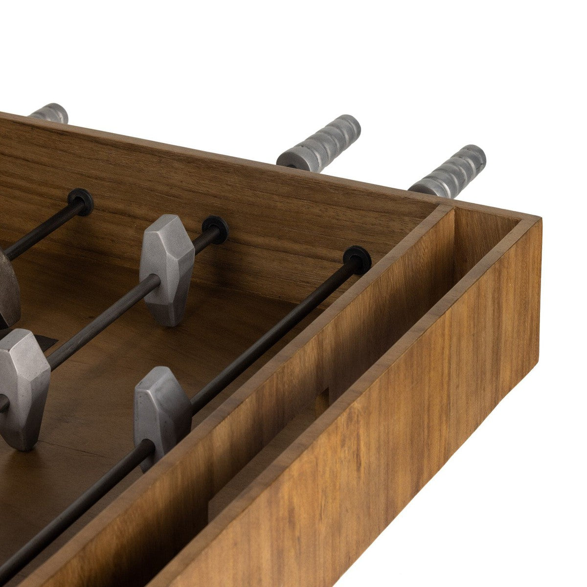 Foosball Table - Aged Metal