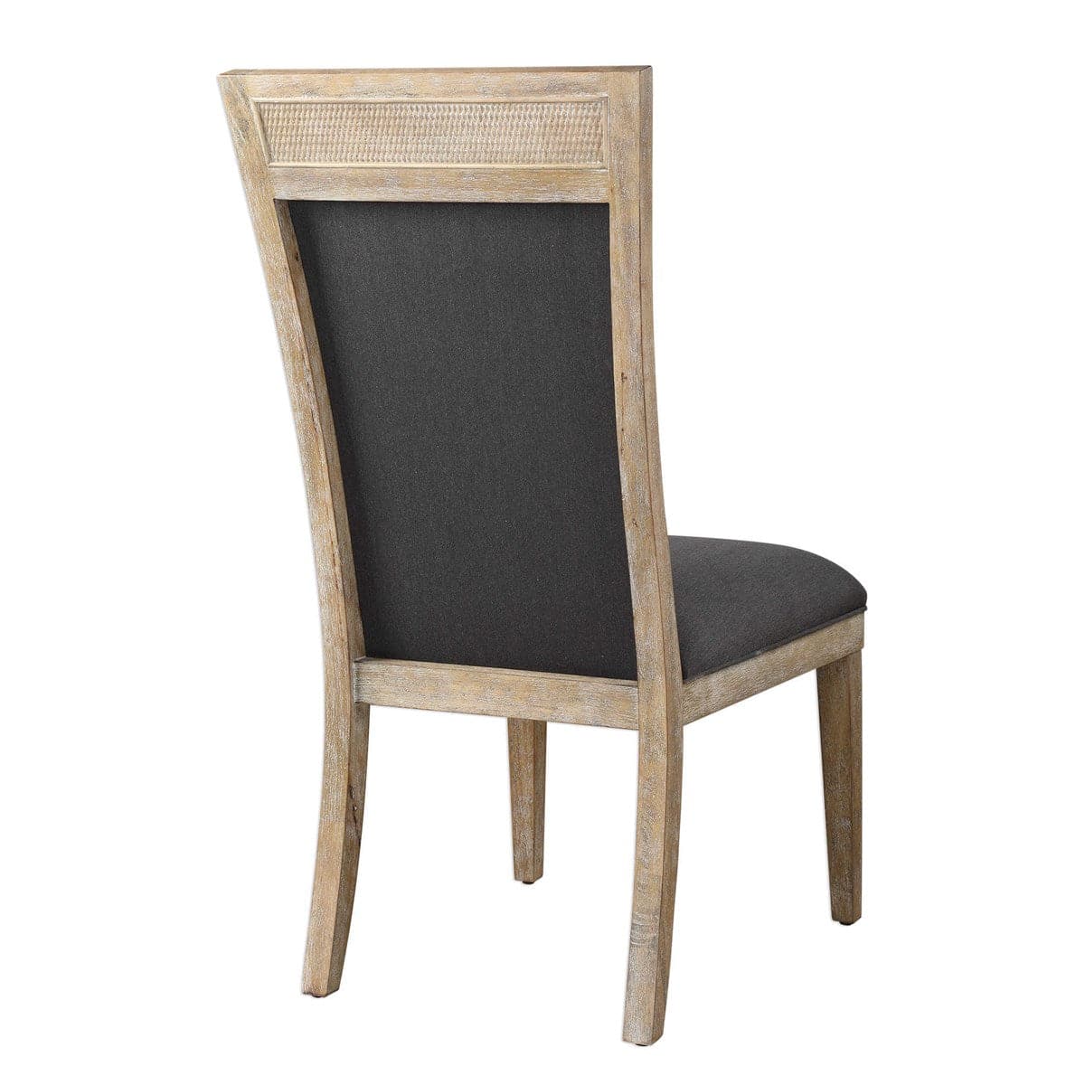 Encore Dark Gray Armless Chair-Uttermost-UTTM-23440-Dining Chairs-2-France and Son