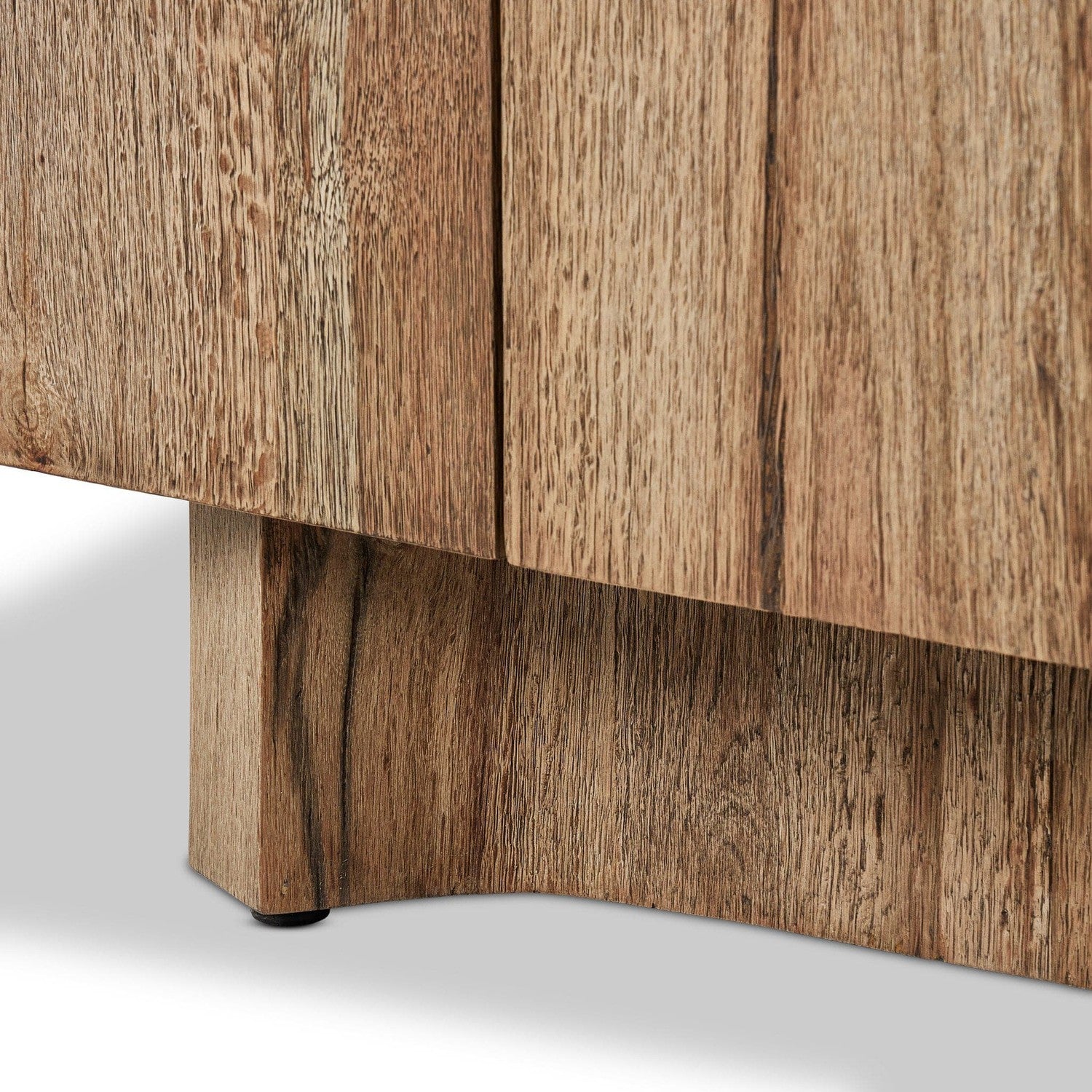 Brinton Media Console - Rustic Oak Veneer