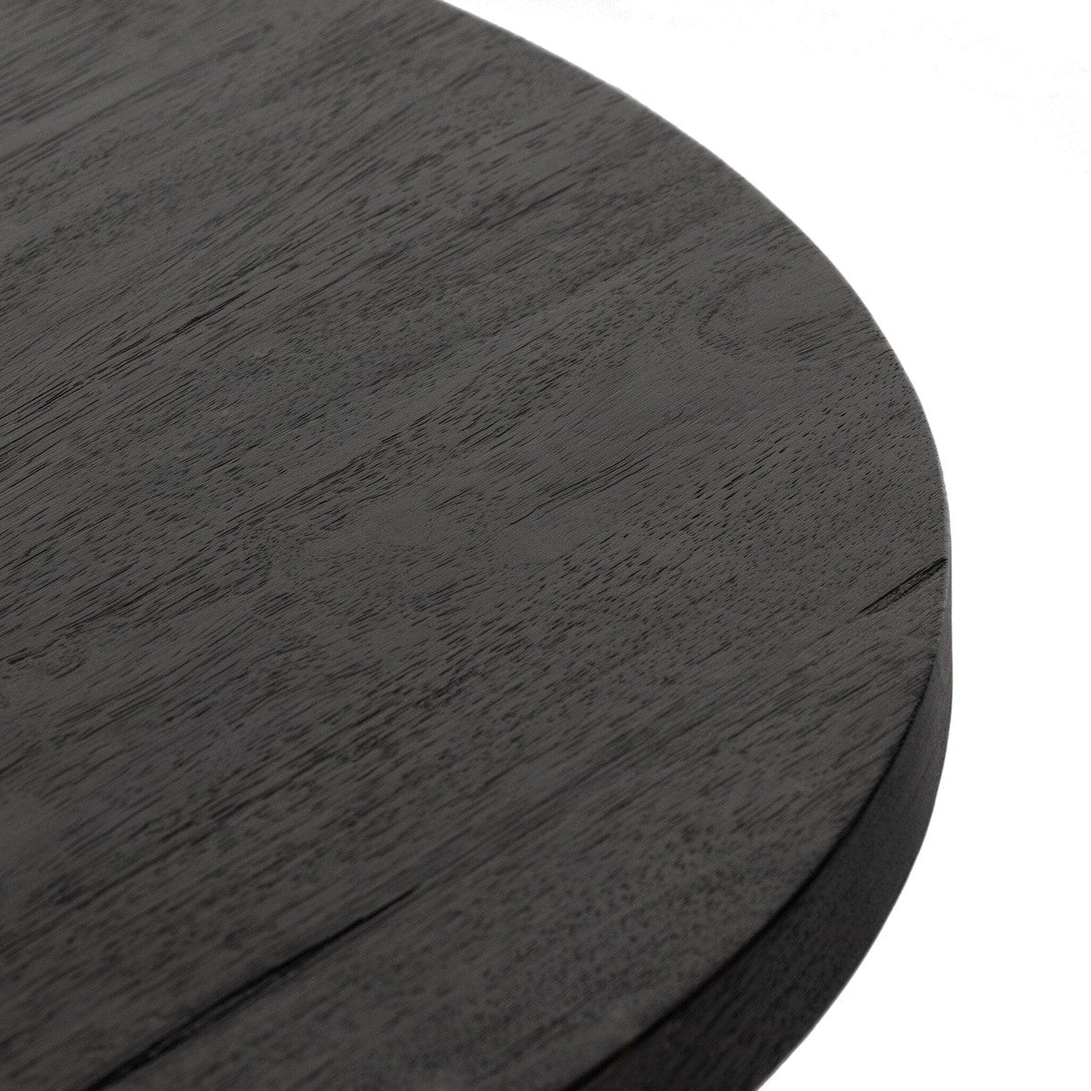 Mesa Round Coffee Table - Ebony Parawood