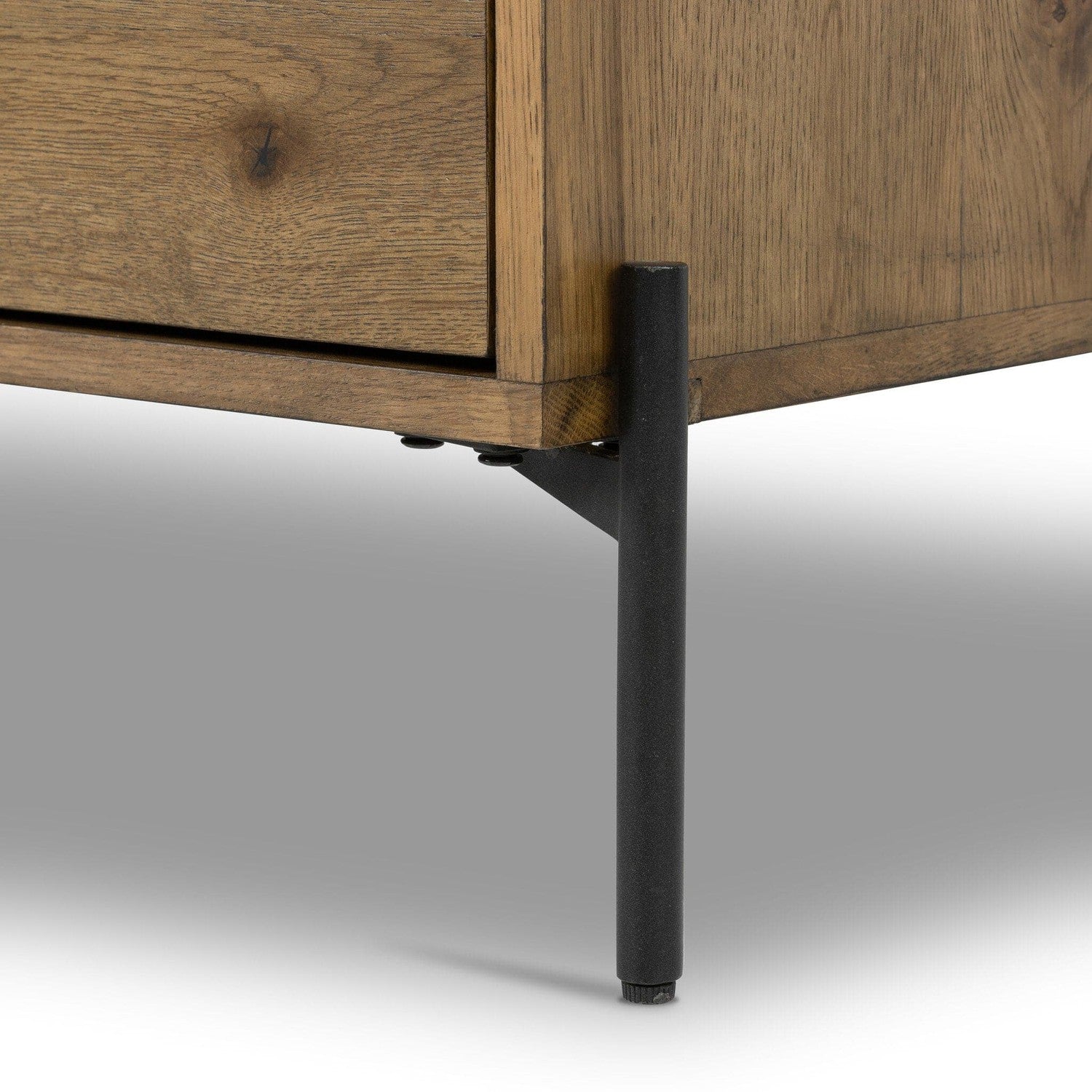 Eaton Large Nightstand - Amber Oak Resin