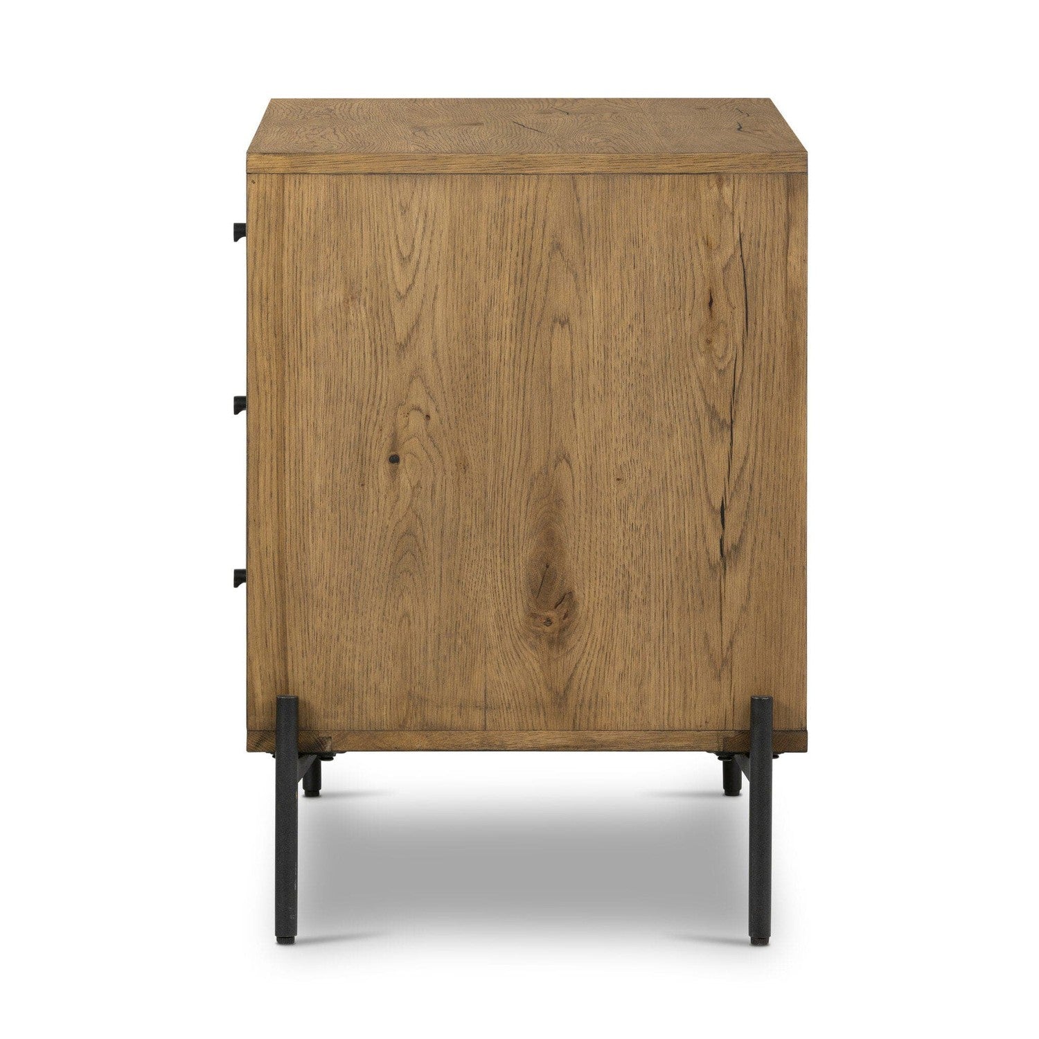 Eaton Large Nightstand - Amber Oak Resin