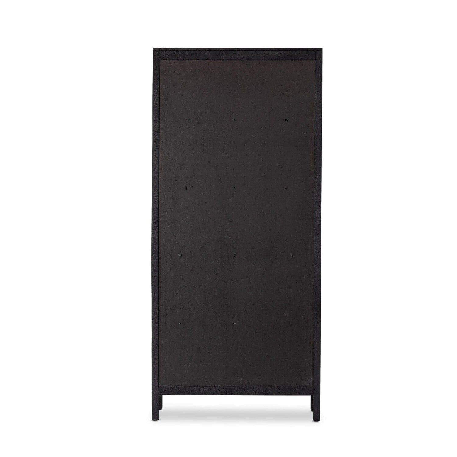 Caprice Tall Cabinet - Black Wash Mango