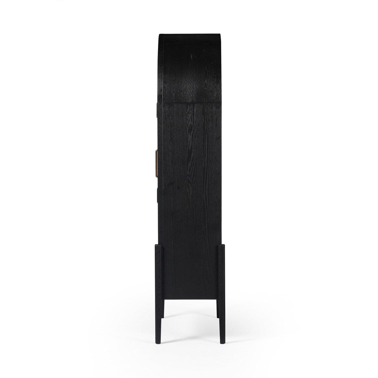 Tolle Panel Door Cabinet - Drifted Matte Black