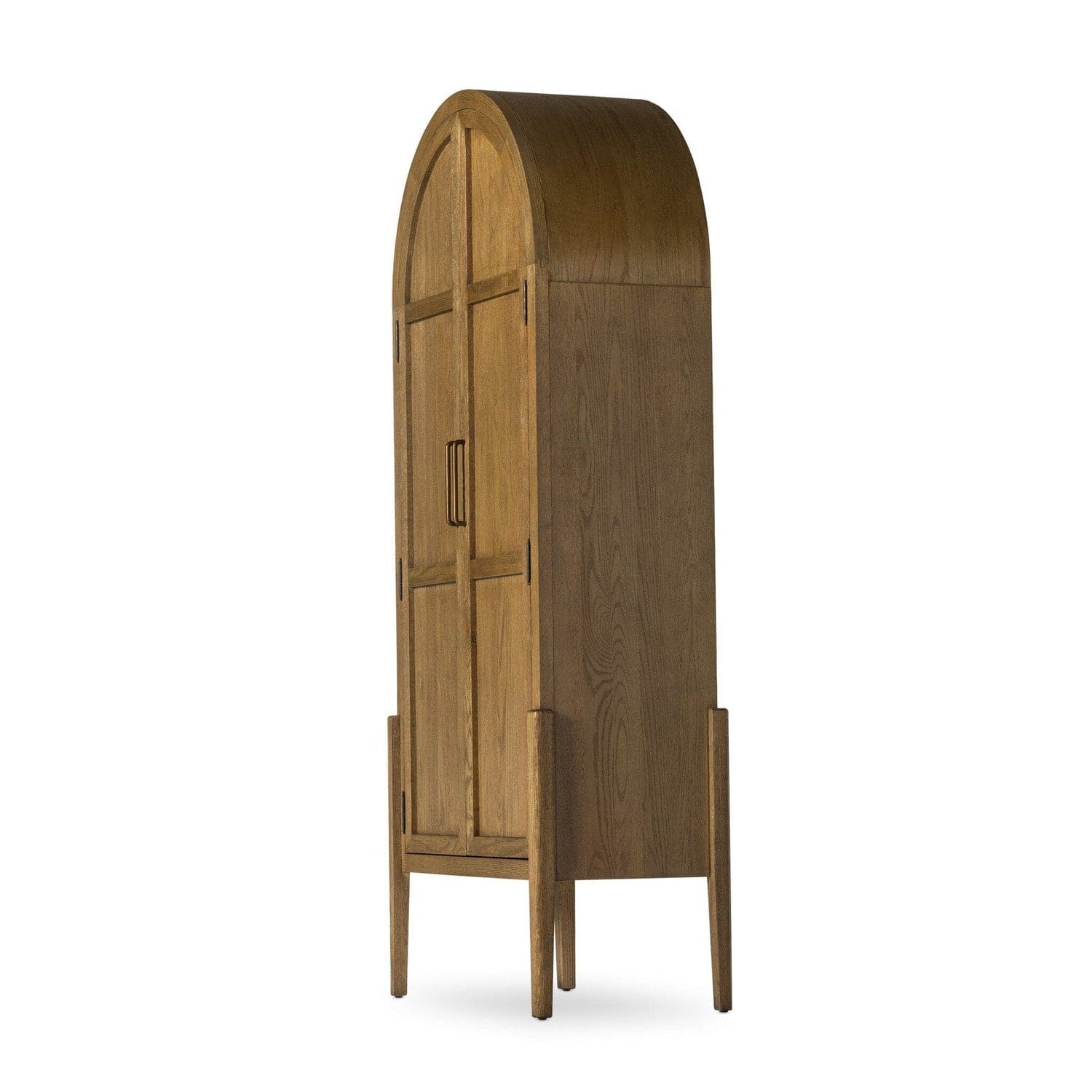 Tolle Panel Door Cabinet - Drifted Oak Solid