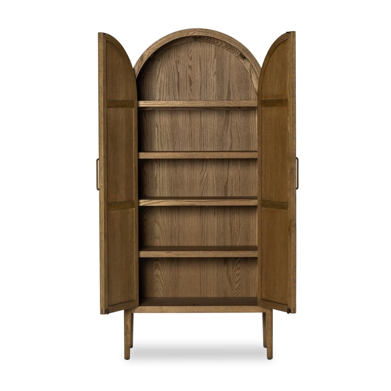 Tolle Panel Door Cabinet - Drifted Oak Solid