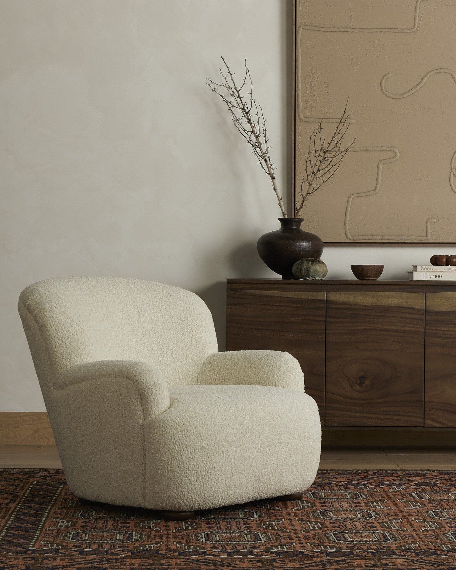 Kadon Chair - Sheepskin Natural