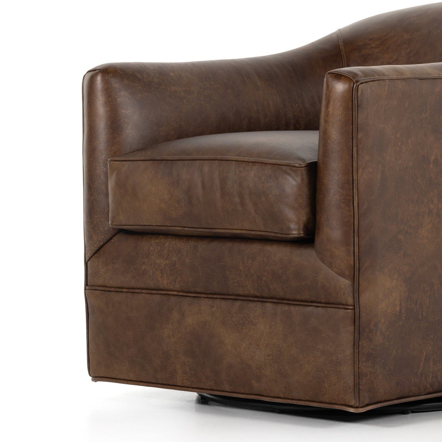 Quinton Swivel Chair - Arvada Cigar