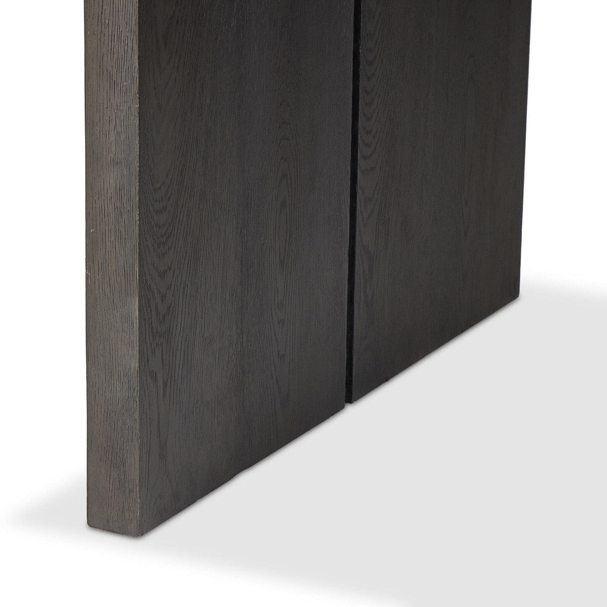 Warby Desk - Worn Black Veneer