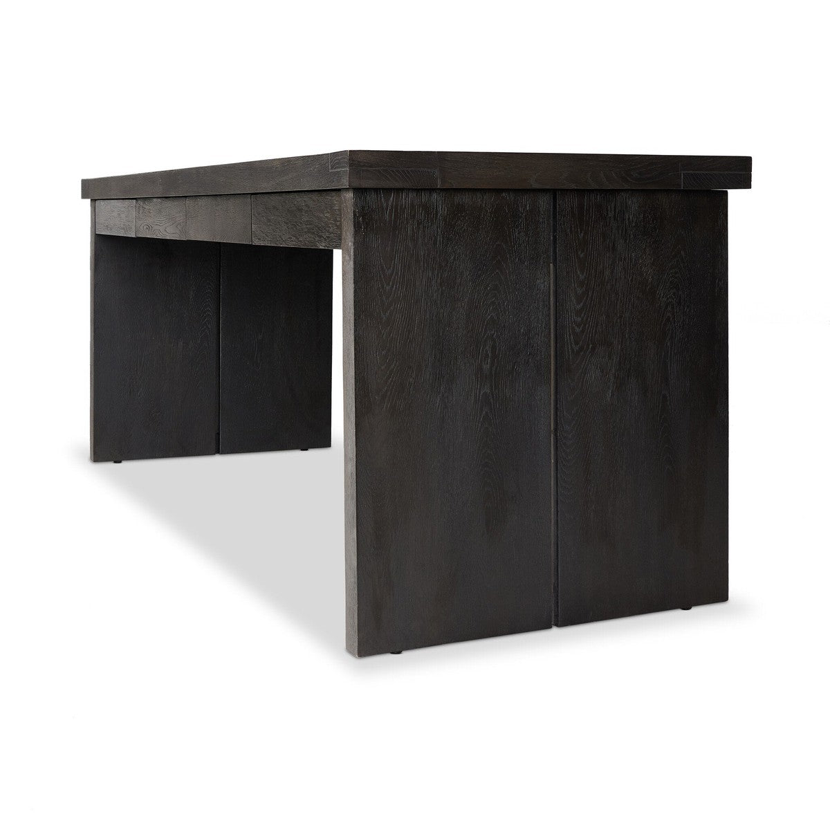 Warby Desk - Worn Black Veneer