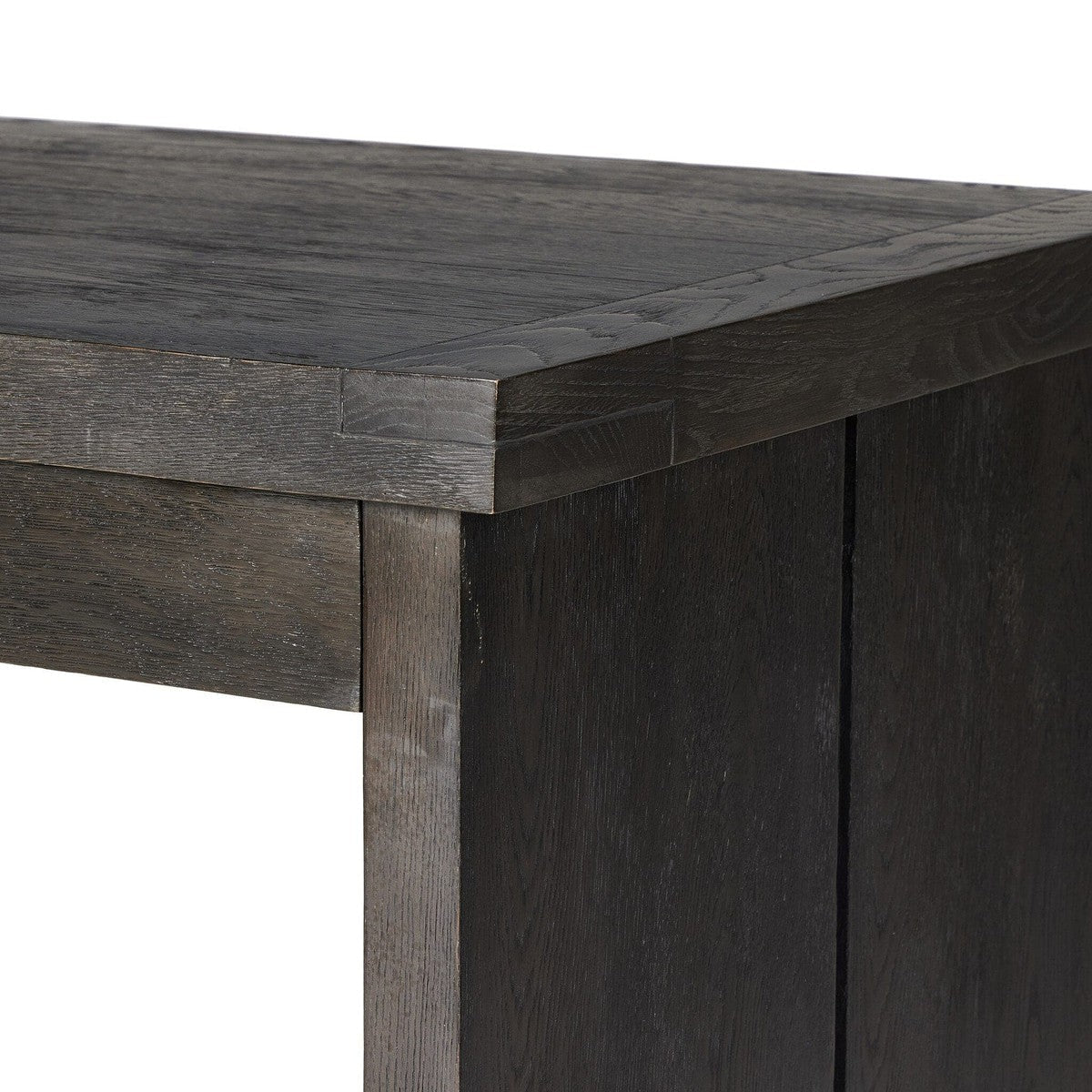 Warby Desk - Worn Black Veneer