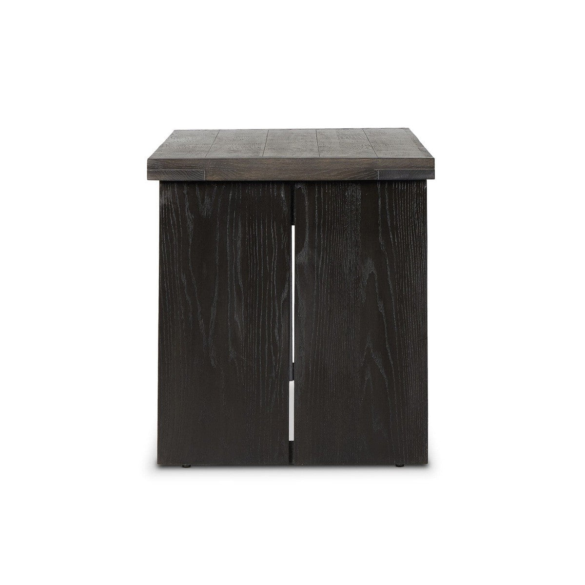 Warby Desk - Worn Black Veneer