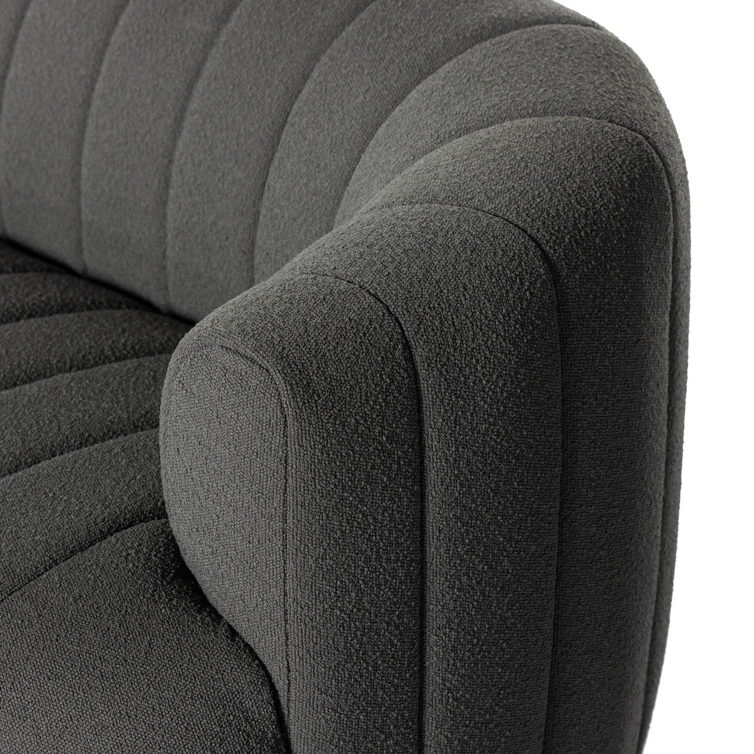 Elliana Sofa - FIQA Boucle Charcoal