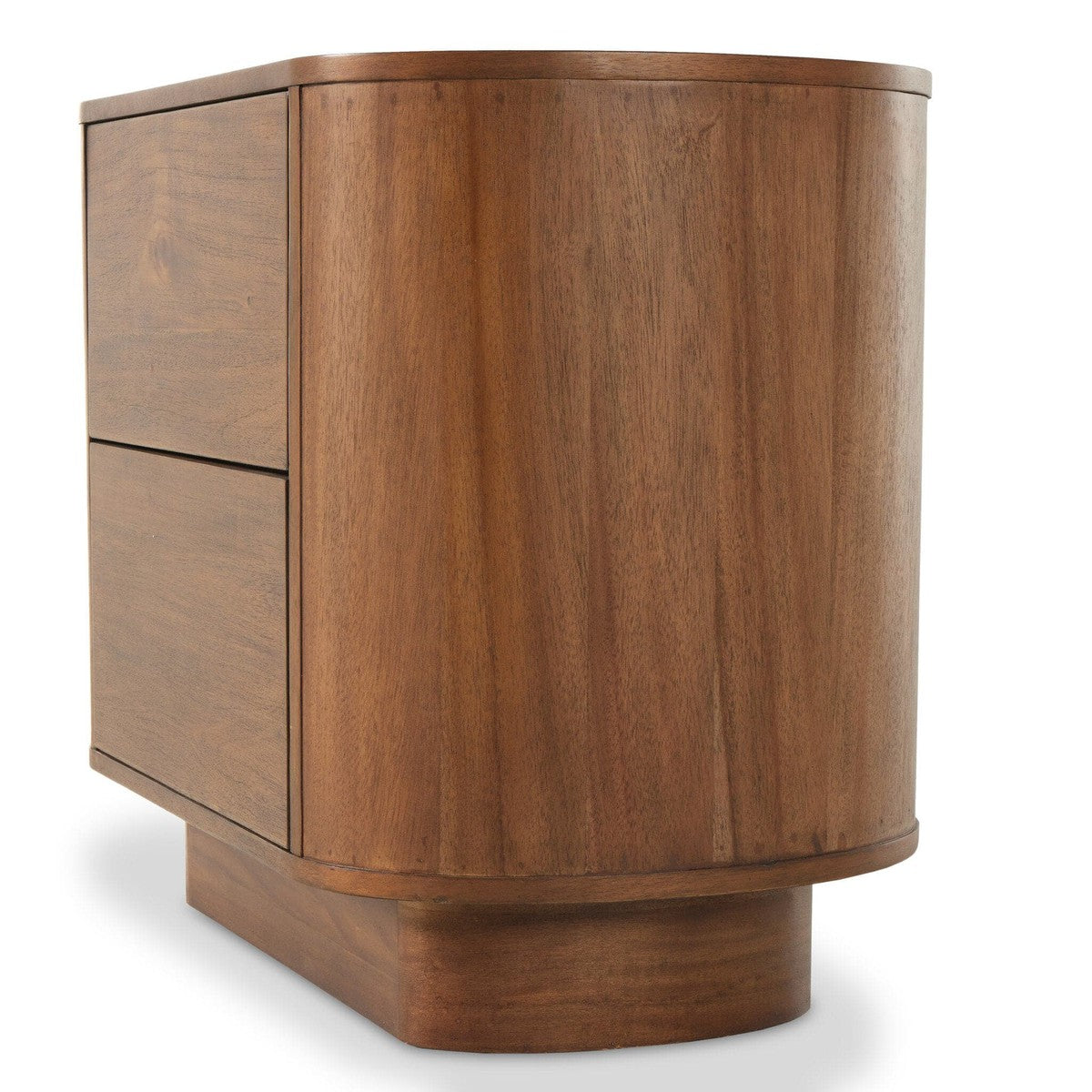 Paden Nightstand - Seasoned Brown Acacia