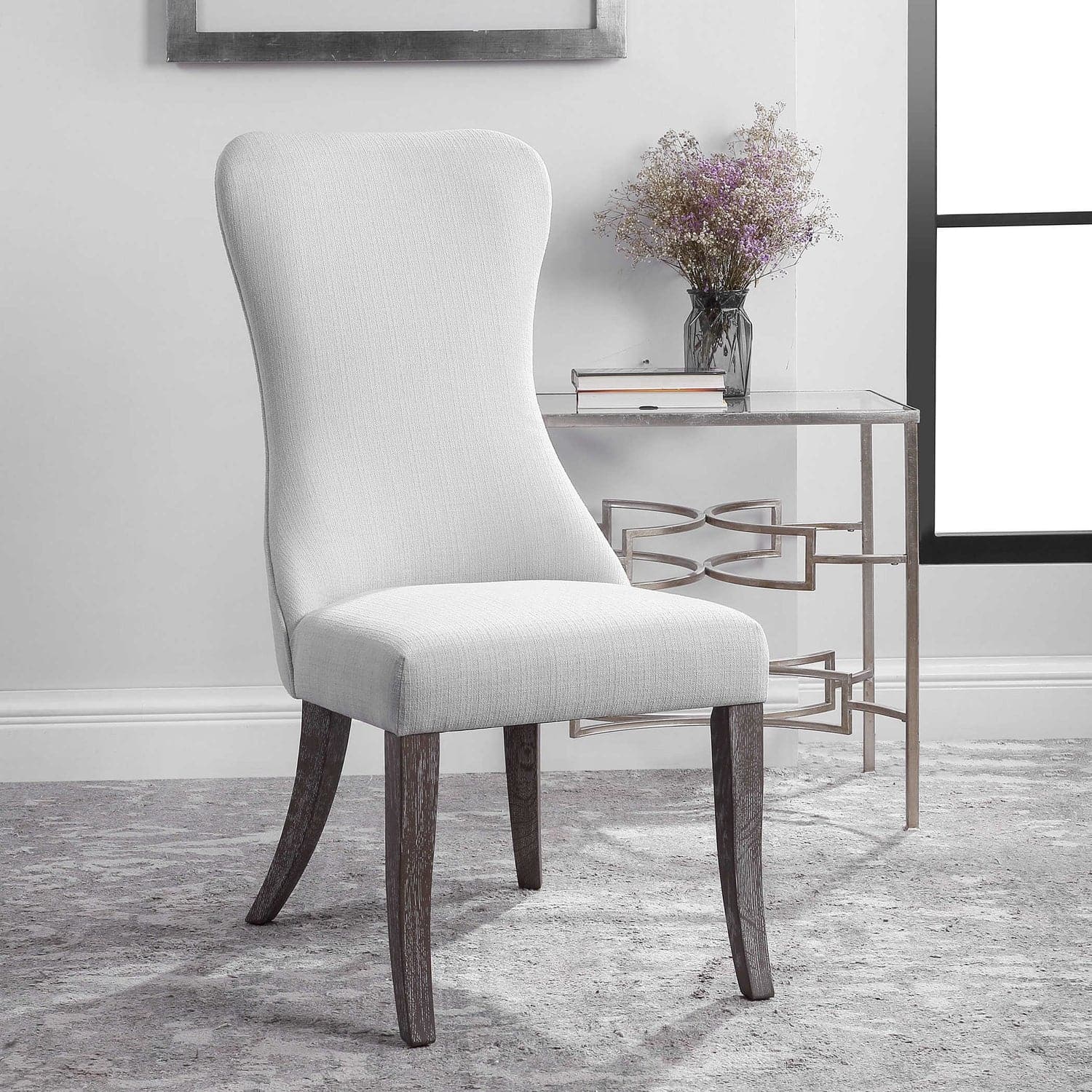 Uttermost Caledonia Armless Chair-Uttermost-UTTM-23540-Lounge Chairs-2-France and Son