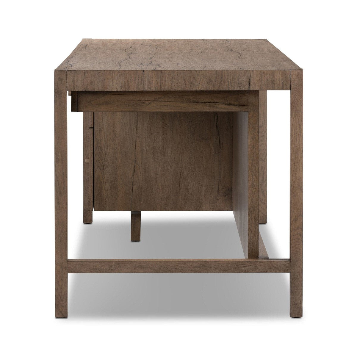 Suspension Desk - Rustic Grey Veneer