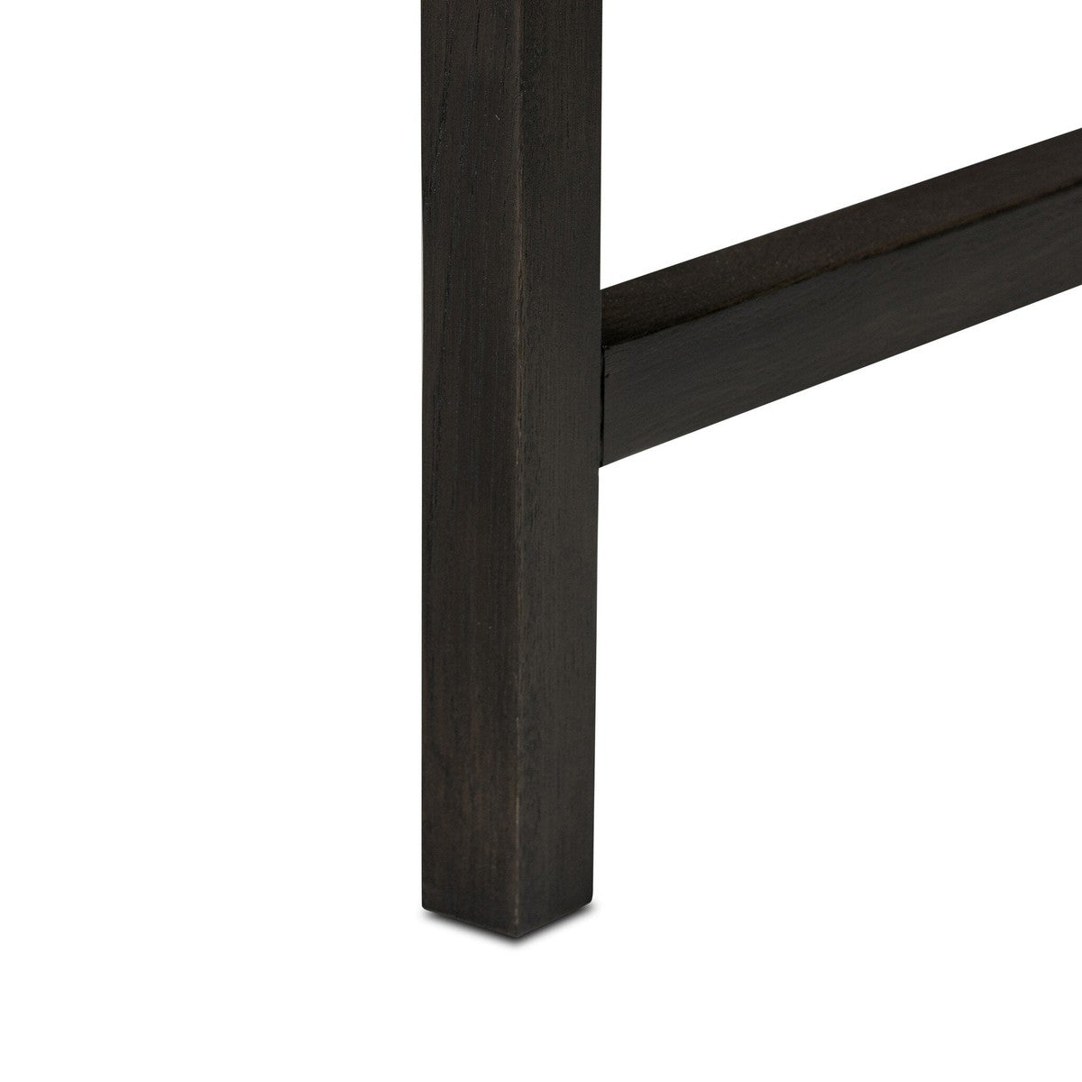 Suspension Desk - Smoked Black Veneer - Black