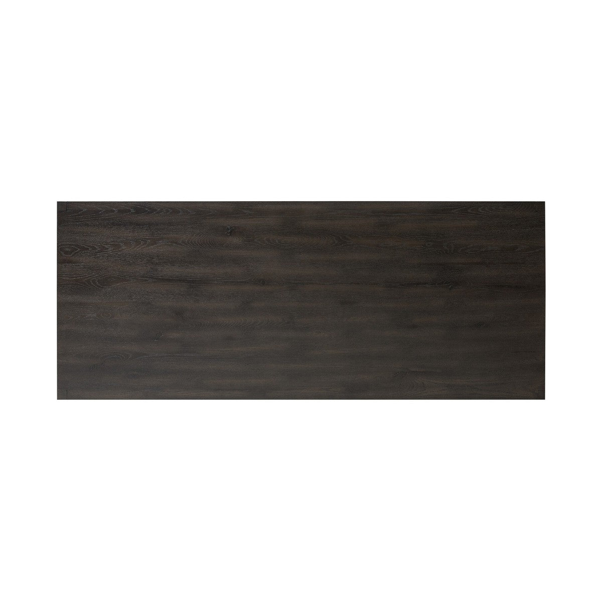 Suspension Desk - Smoked Black Veneer - Black