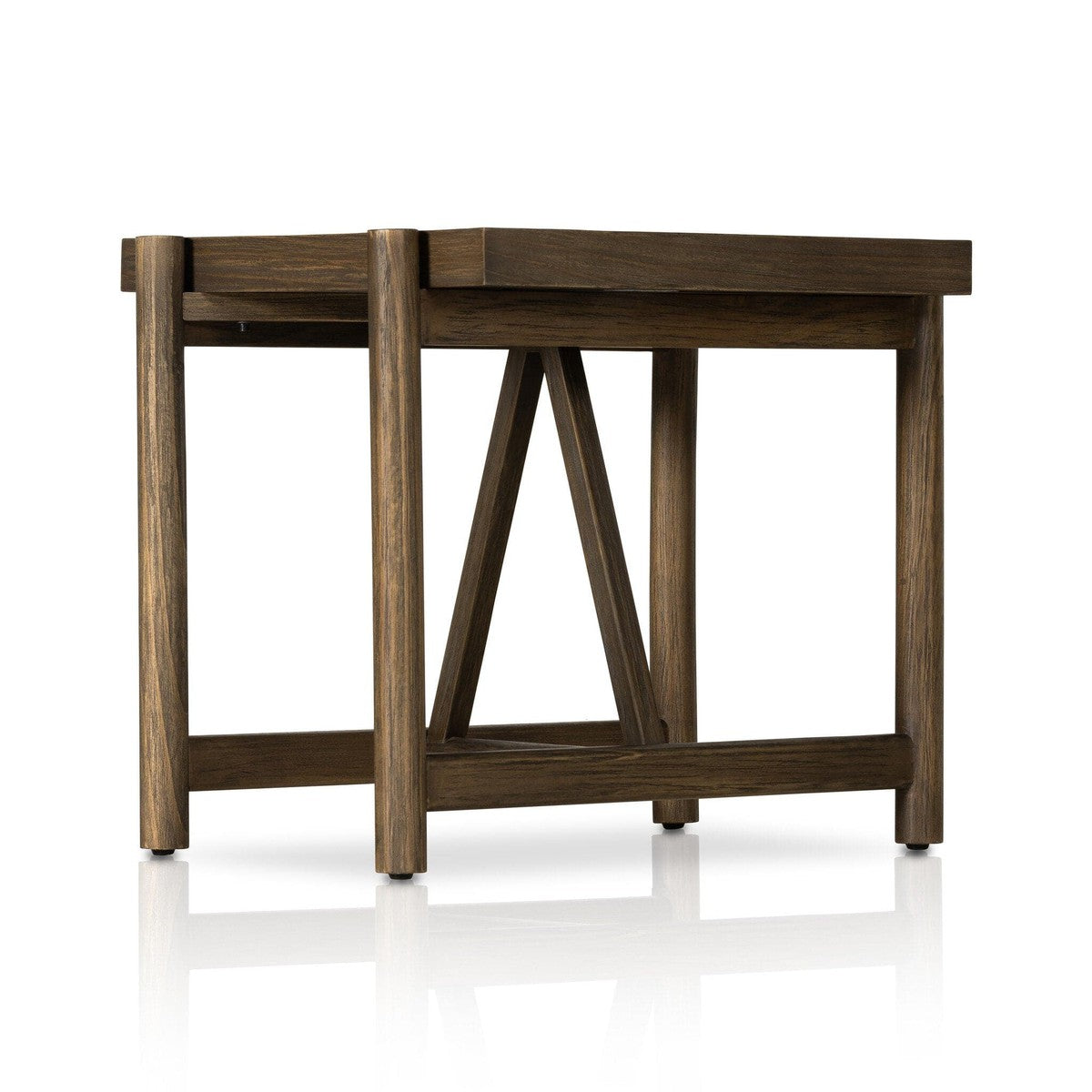 Goldthwaite End Table - Sienna Brown Pine