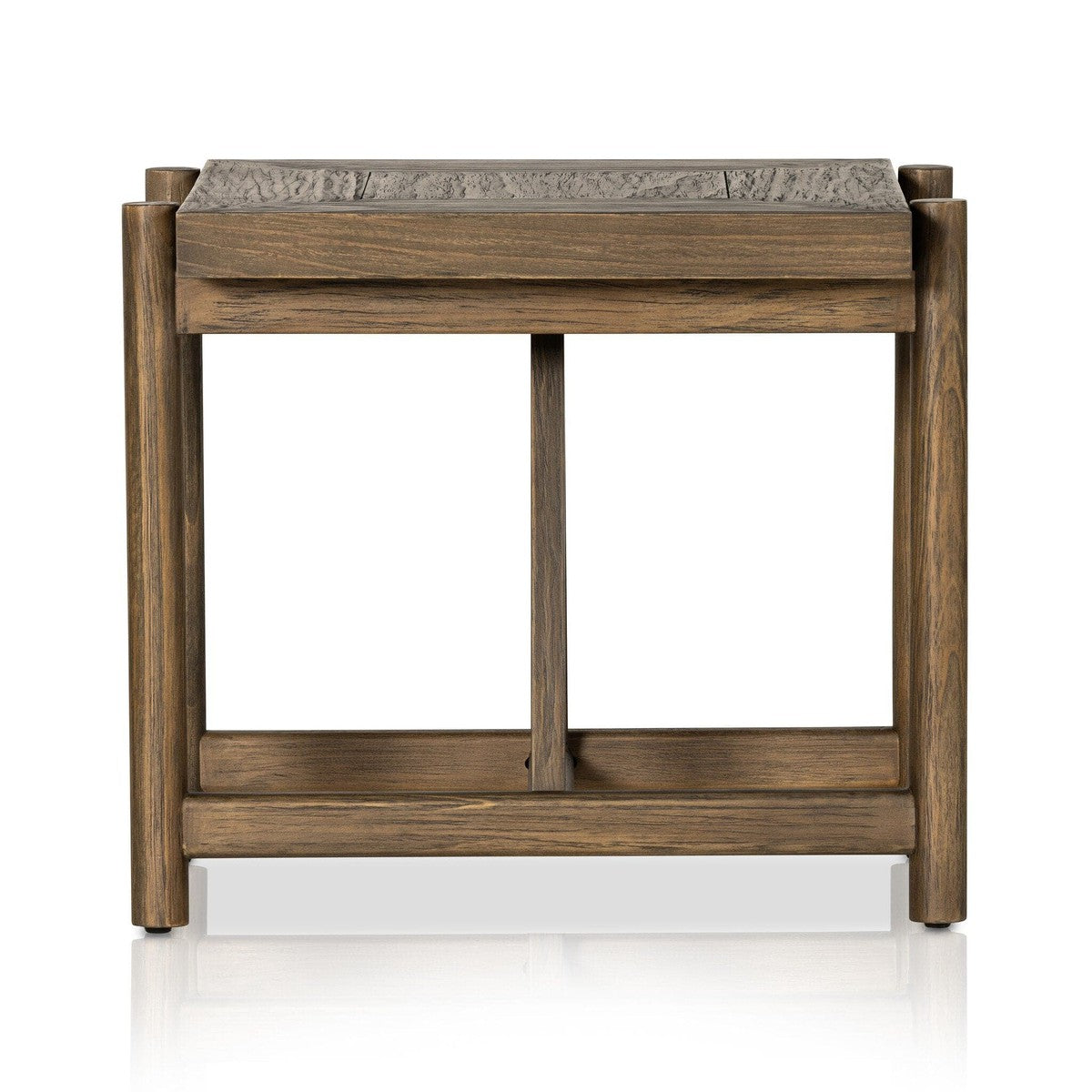 Goldthwaite End Table - Sienna Brown Pine