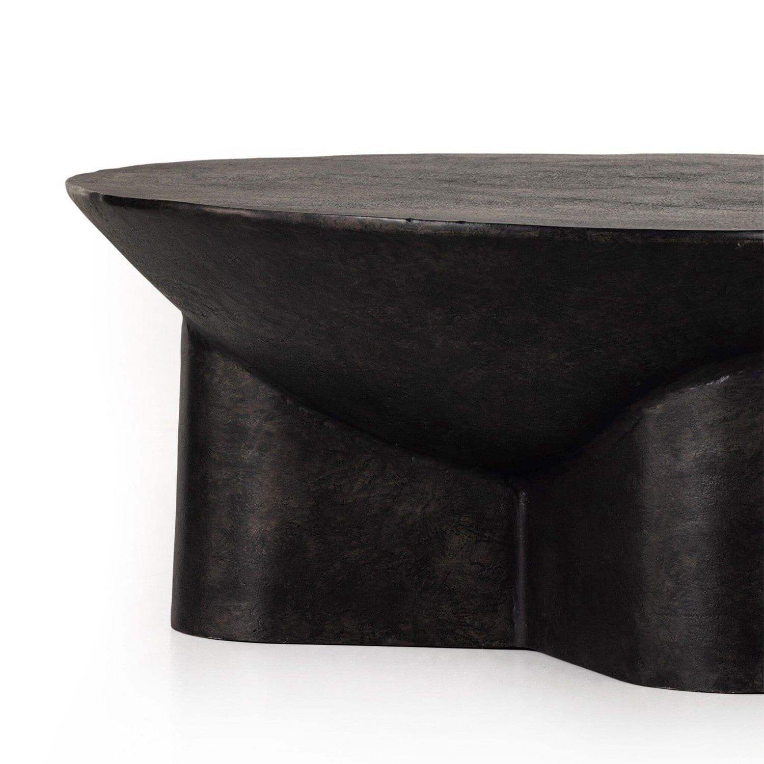 Sante Coffee Table - Raw Black