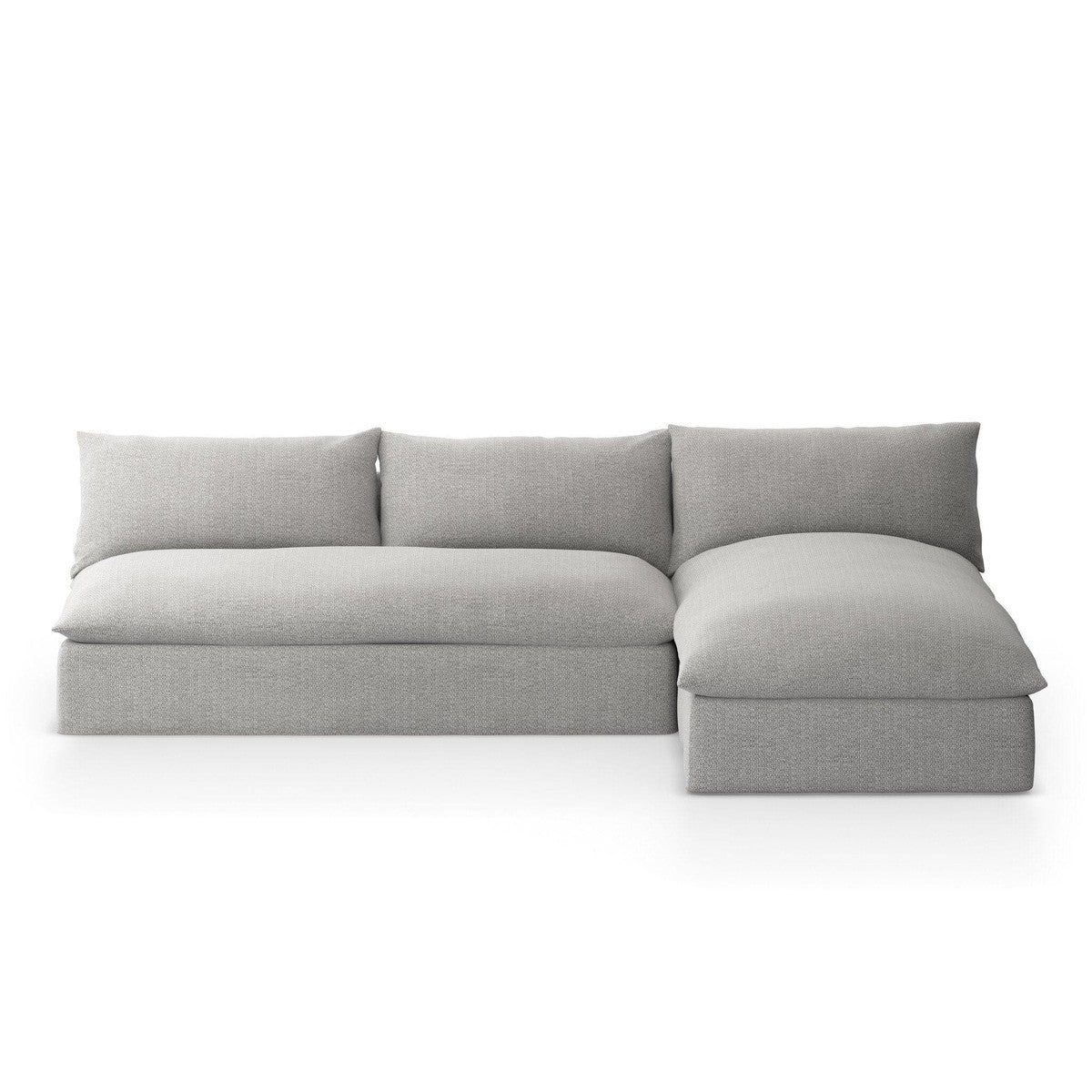 Grant Outdoor 2-Piece Sectional - Faye Ash