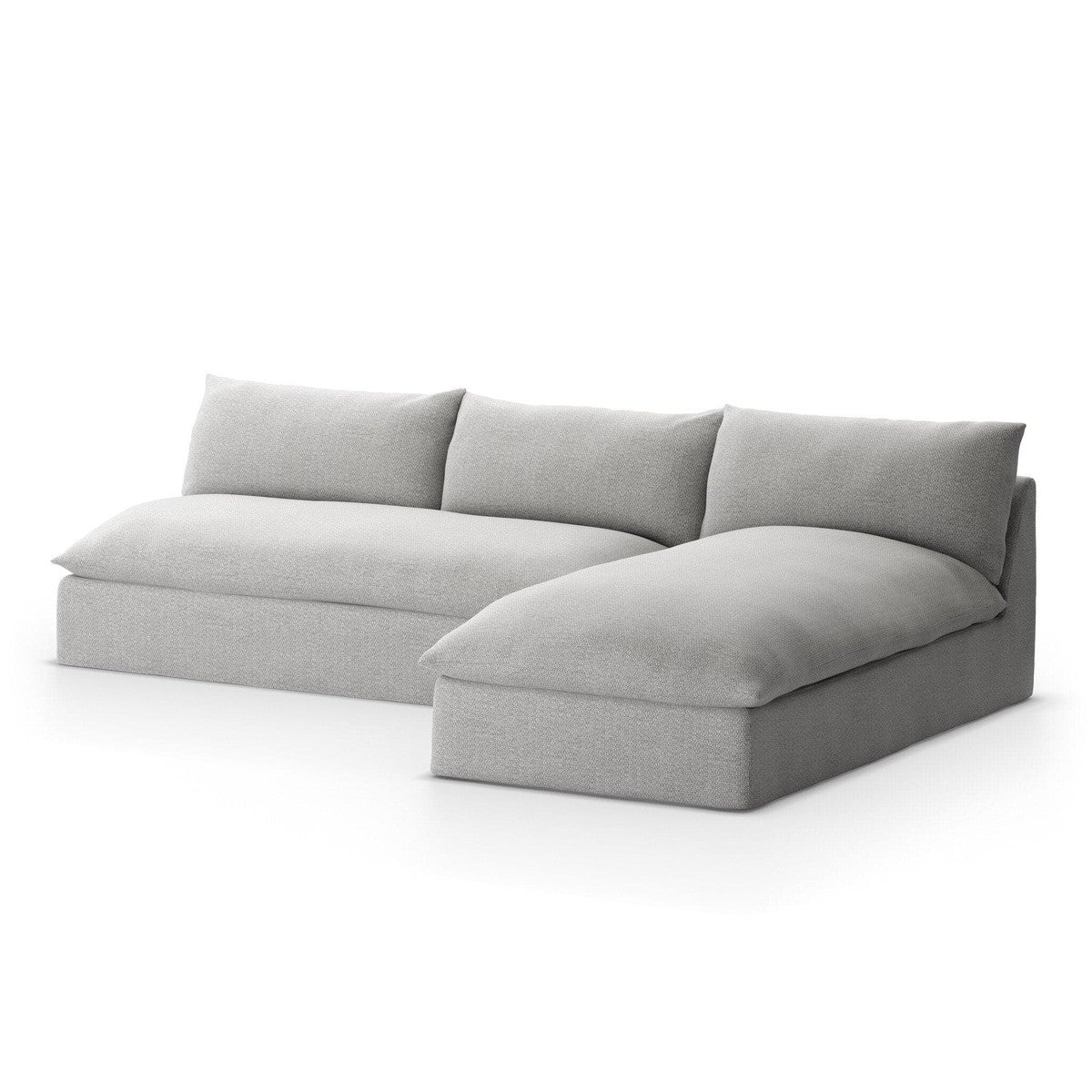 Grant Outdoor 2-Piece Sectional - Faye Ash