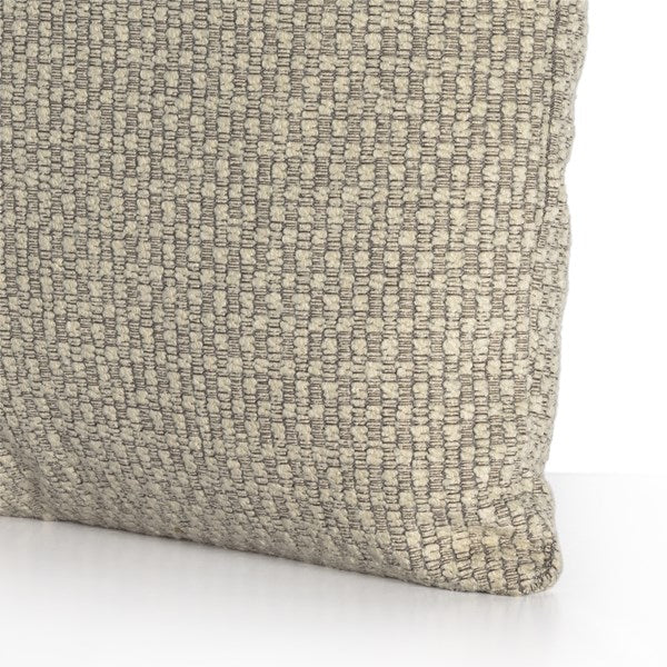 Leather Tie Classic Pillow-Oatmeal-20x20-Four Hands-FH-235791-001-Pillows-3-France and Son