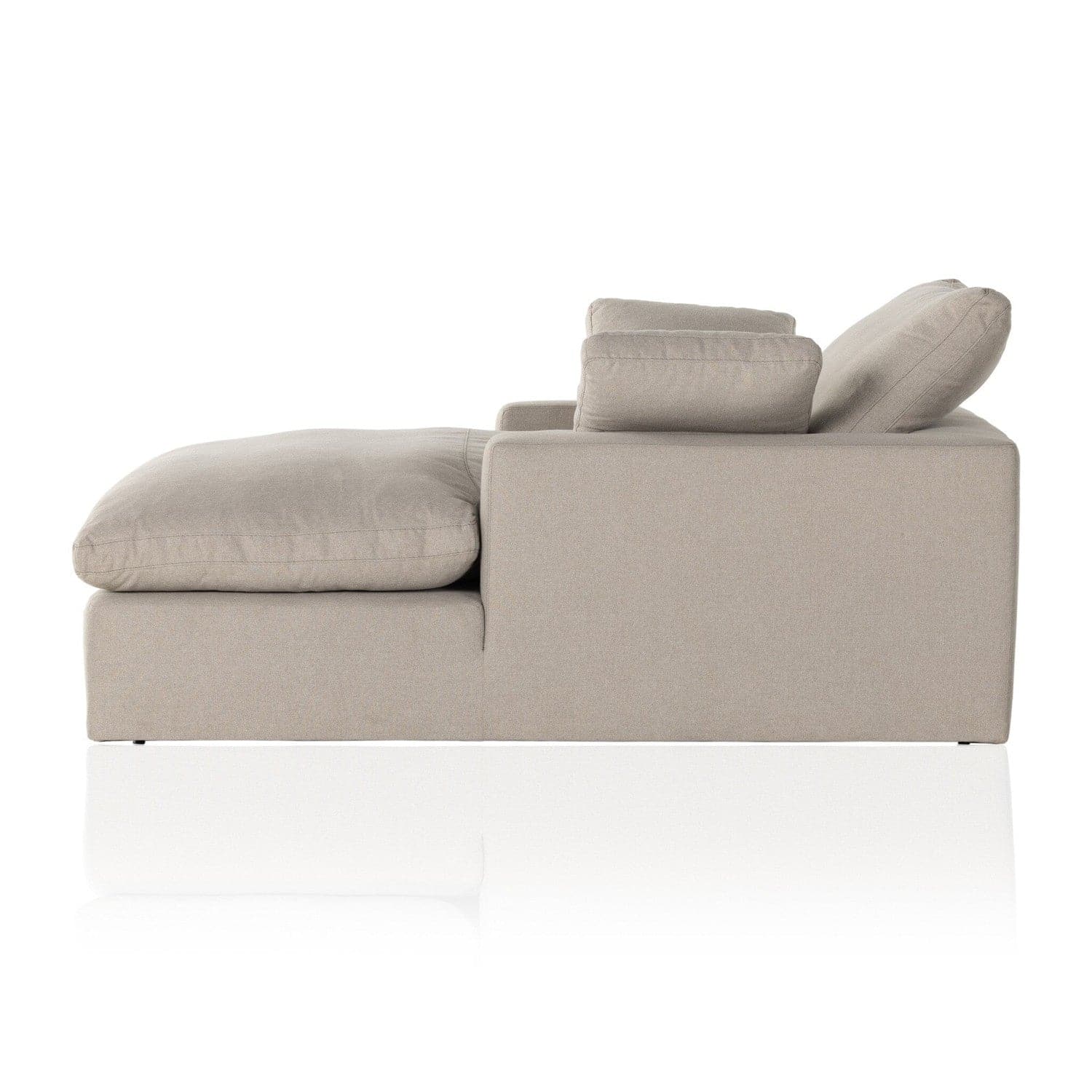 Stevie Chaise Lounge - Destin Flannel