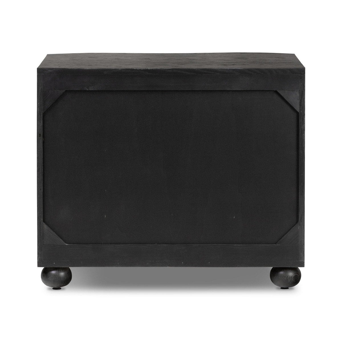 Tiago Nightstand - Distressed Black