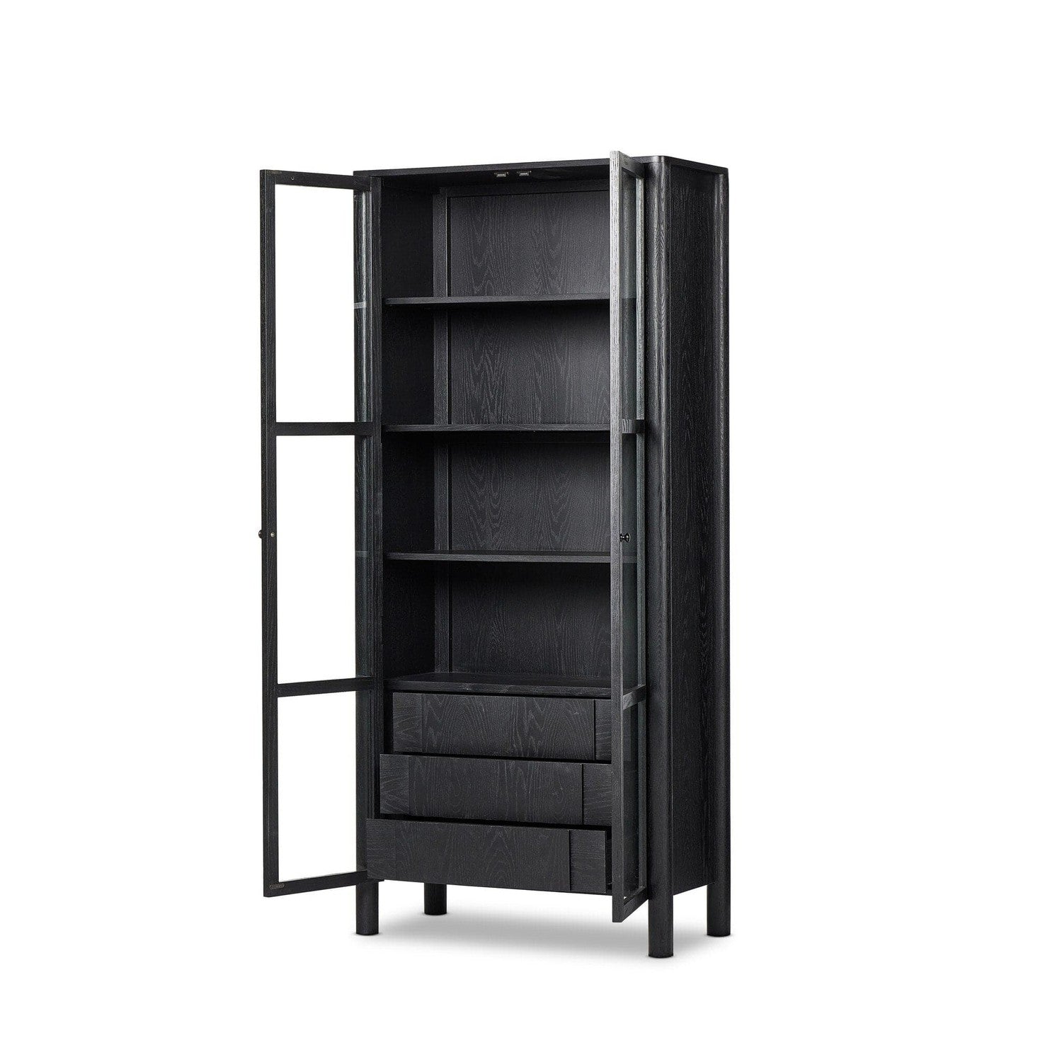 Pollard Cabinet - Brushed Ebony