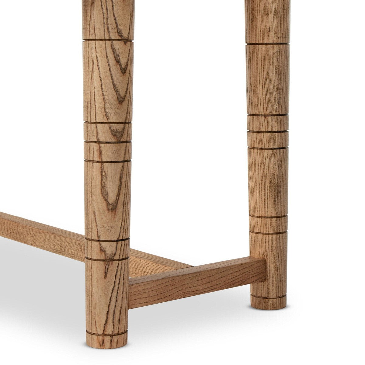 Flip Top Console Table - Toasted Ash